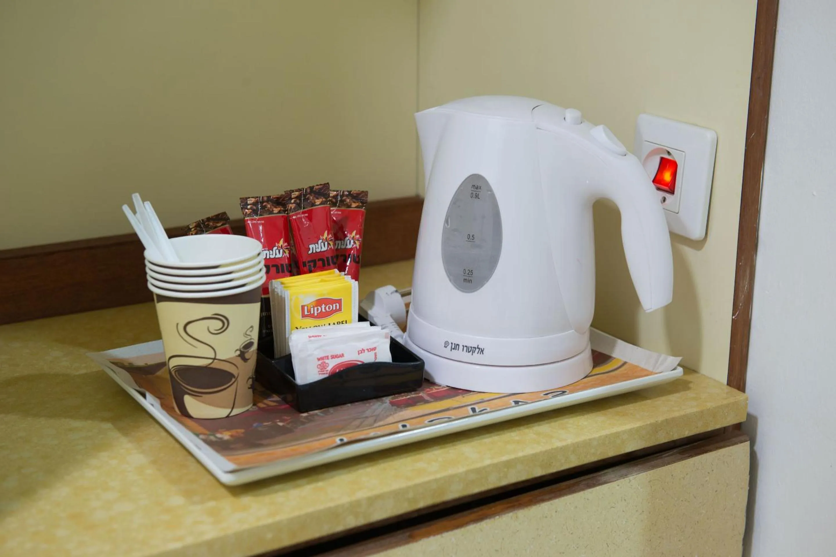 Coffee/tea facilities in HI - Ein Gedi Hostel