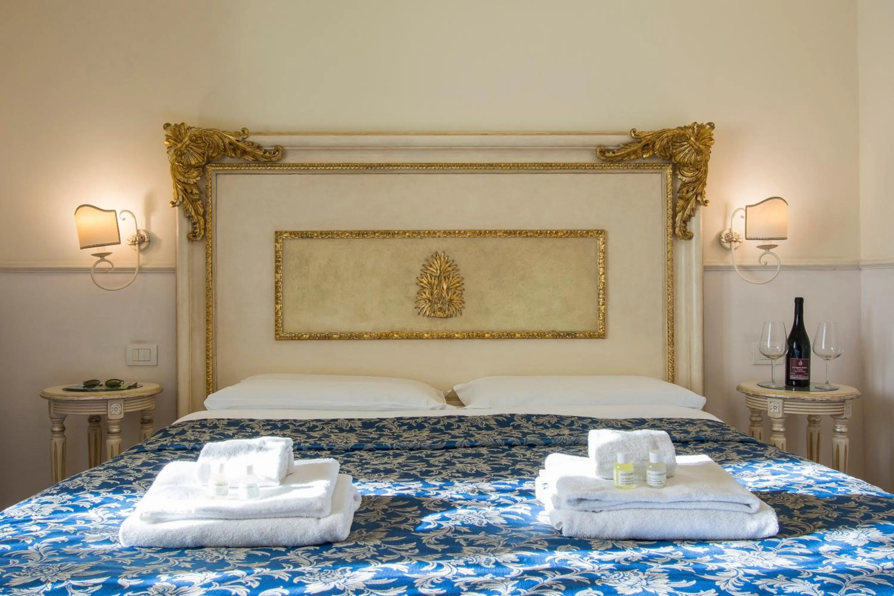 Bed in Relais Tiffany