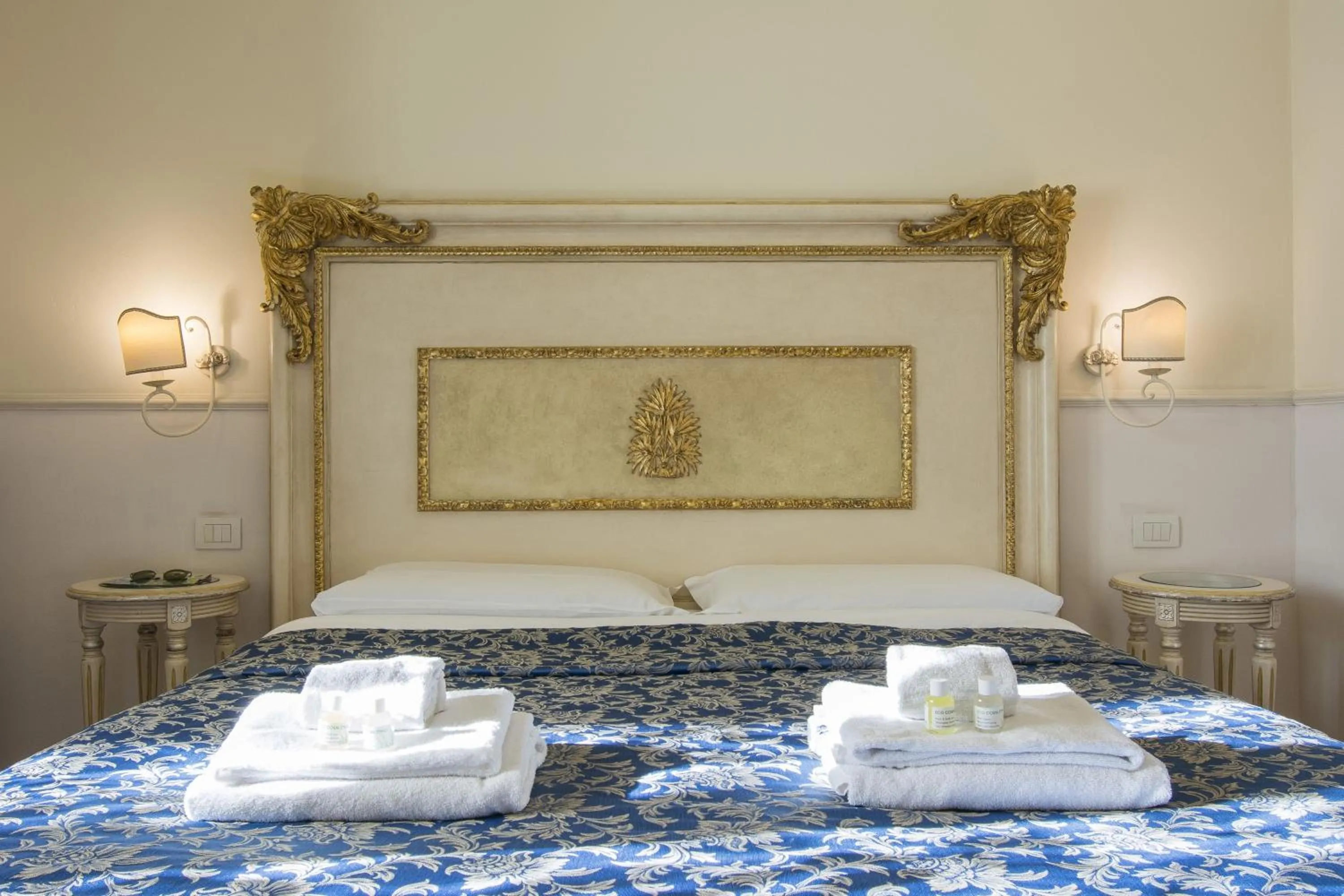 Bed in Relais Tiffany