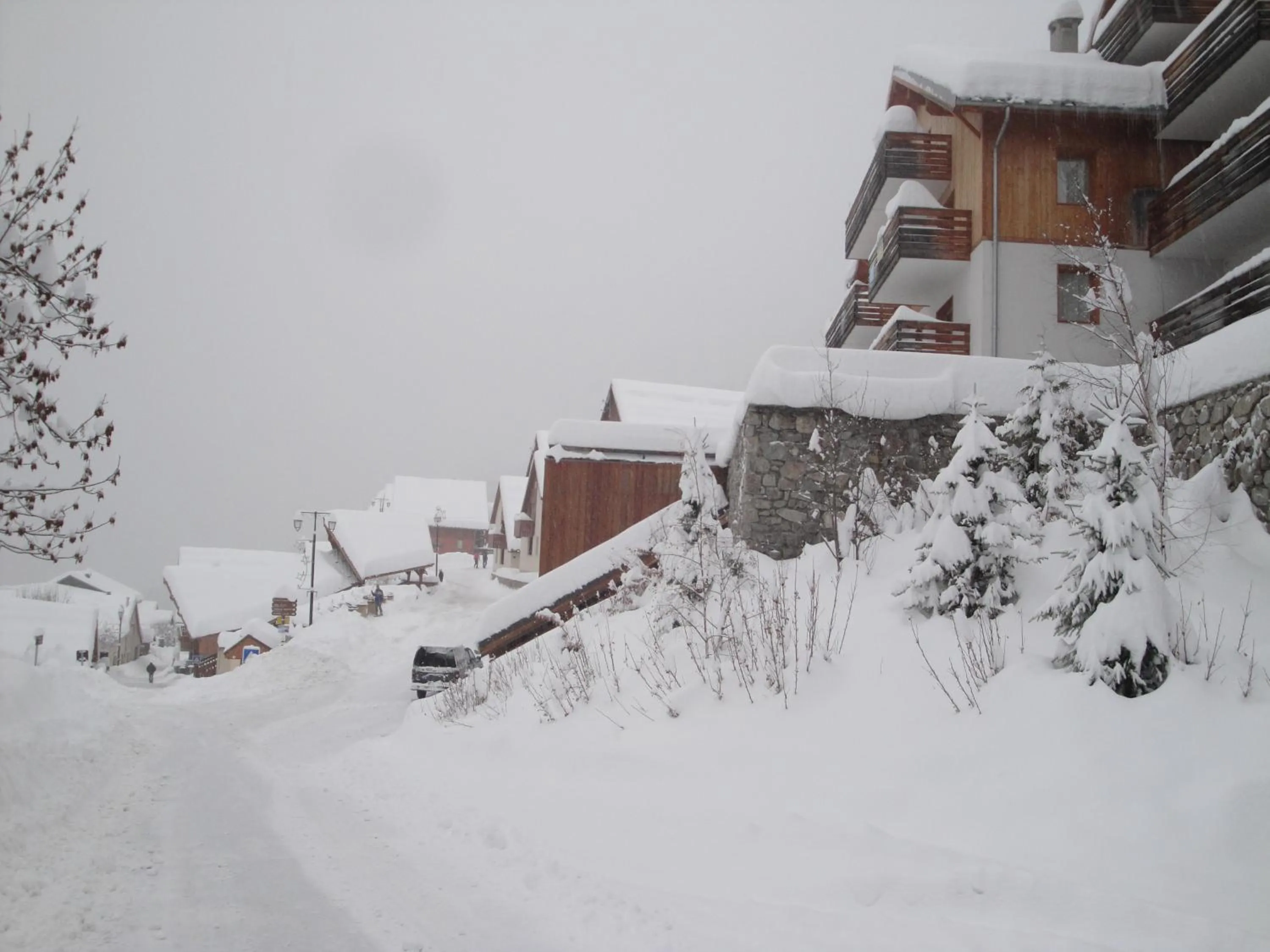 Facade/entrance in Résidence les Valmonts Vaujany