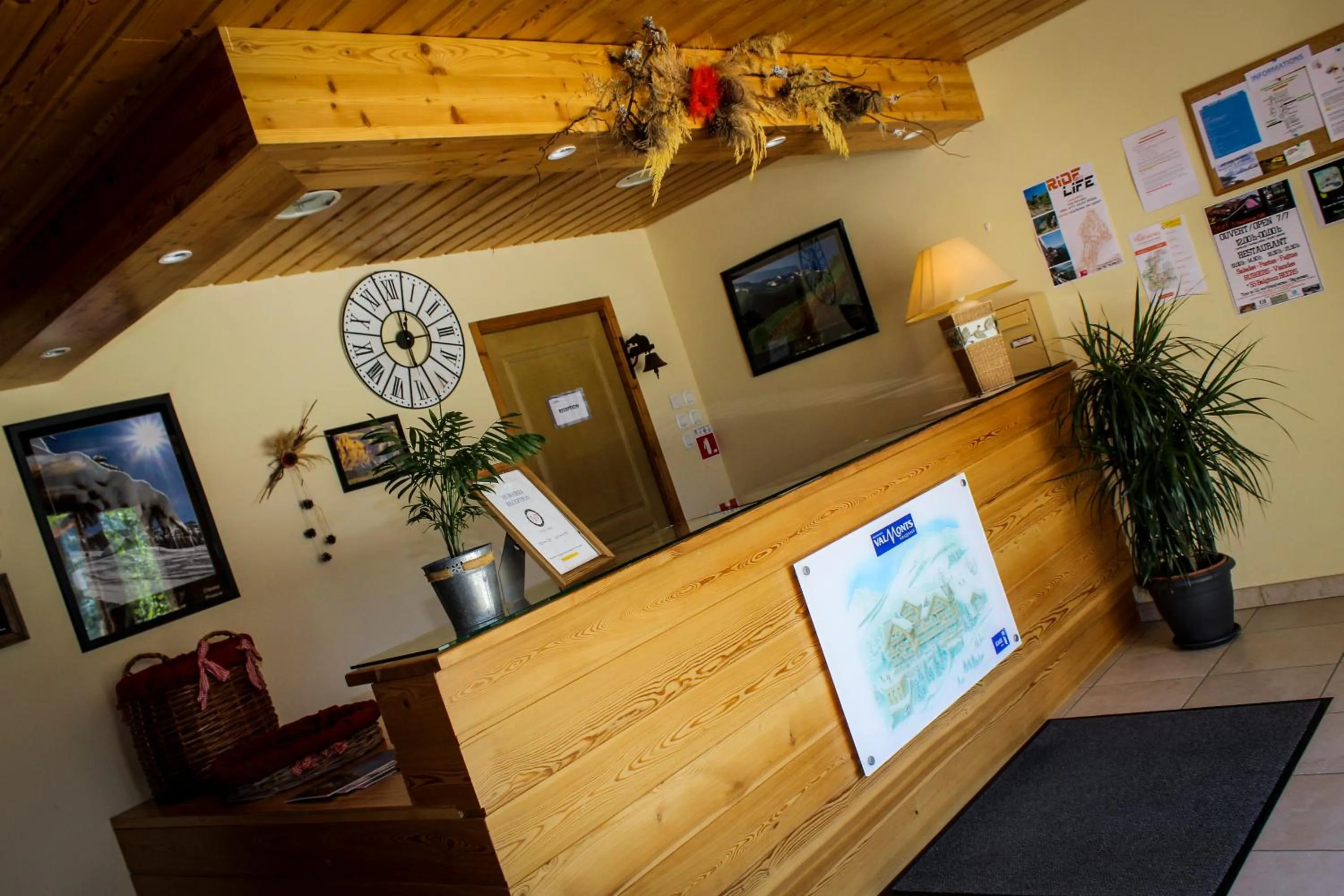 Lobby or reception in Résidence les Valmonts Vaujany