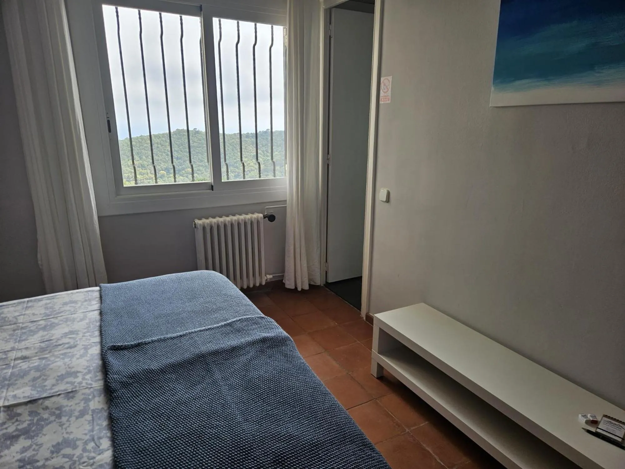 Property building, Bed in La Roqueta Hotel