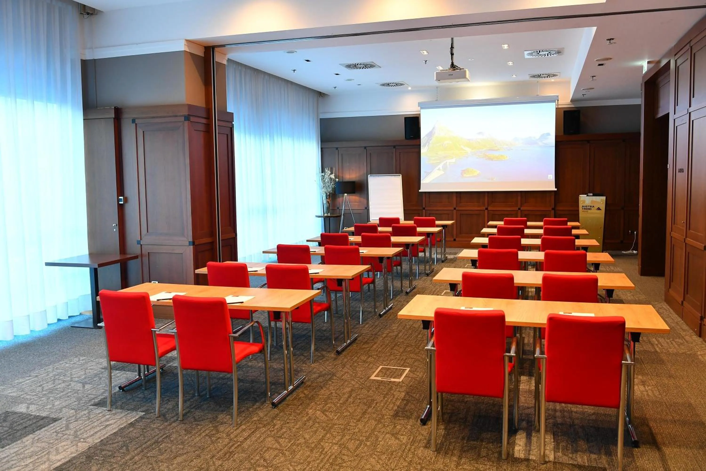 Meeting/conference room in Doubletree by Hilton Ljubljana