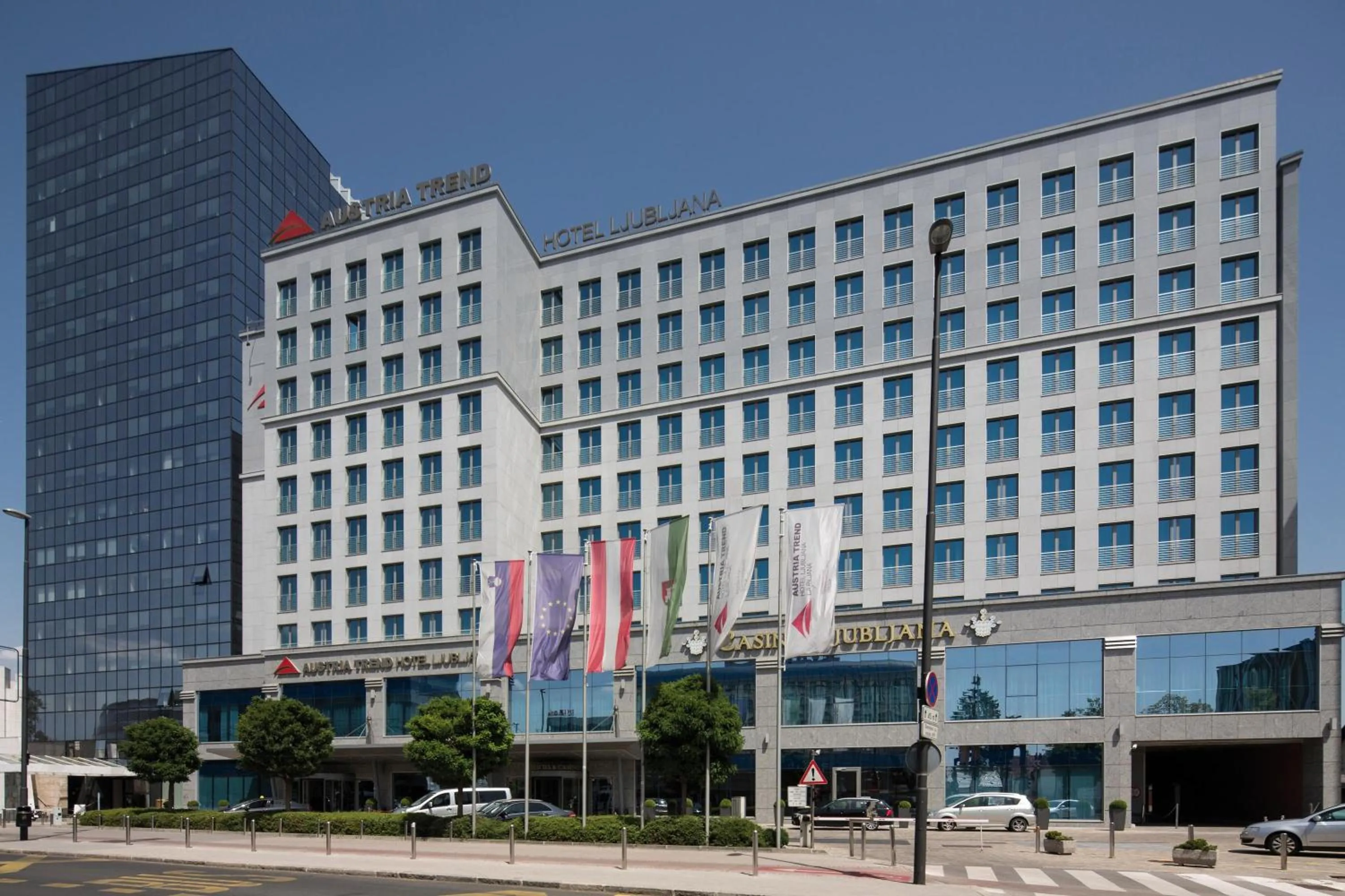 Property building in Doubletree by Hilton Ljubljana