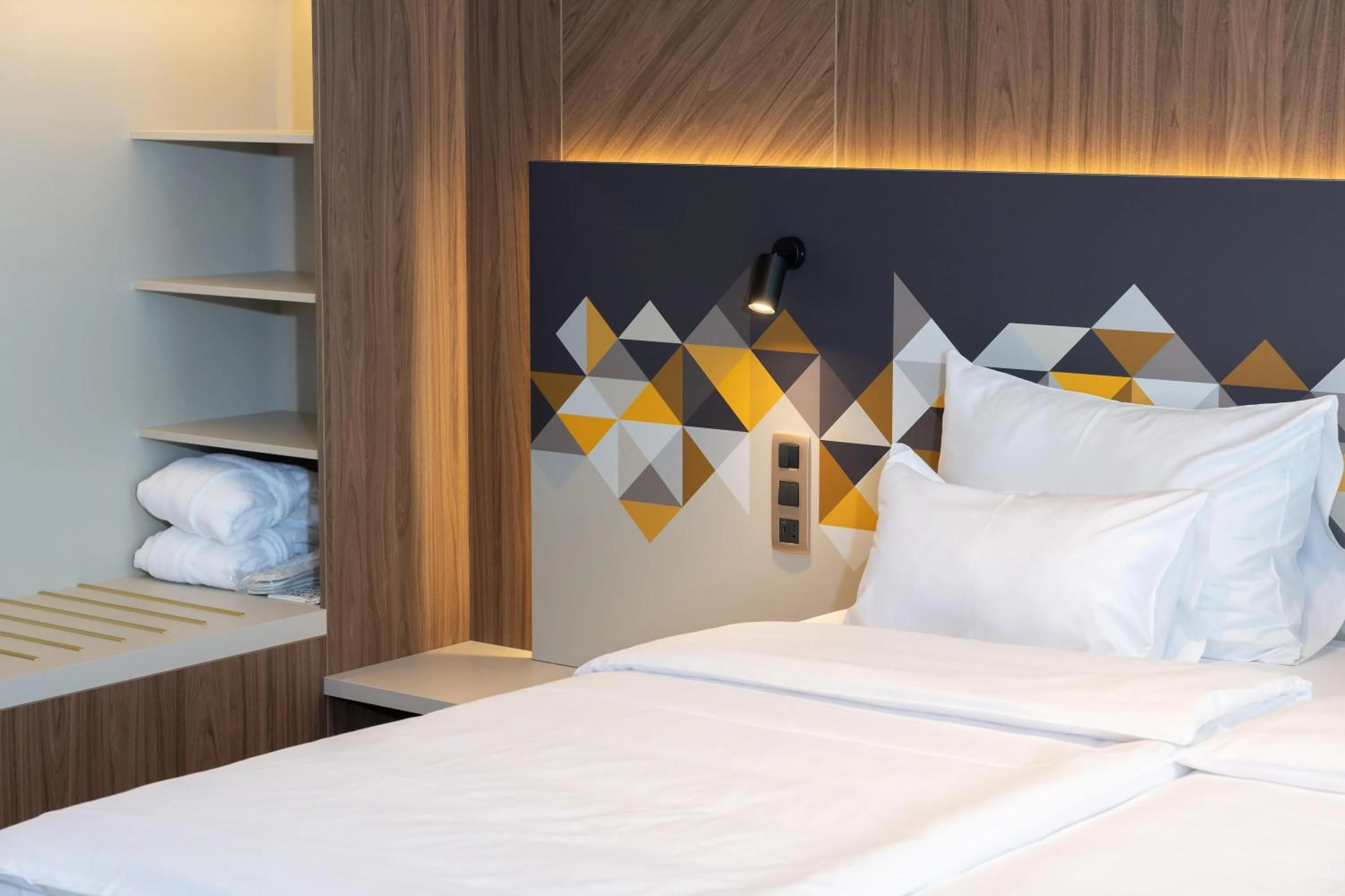 Bed in Doubletree by Hilton Ljubljana