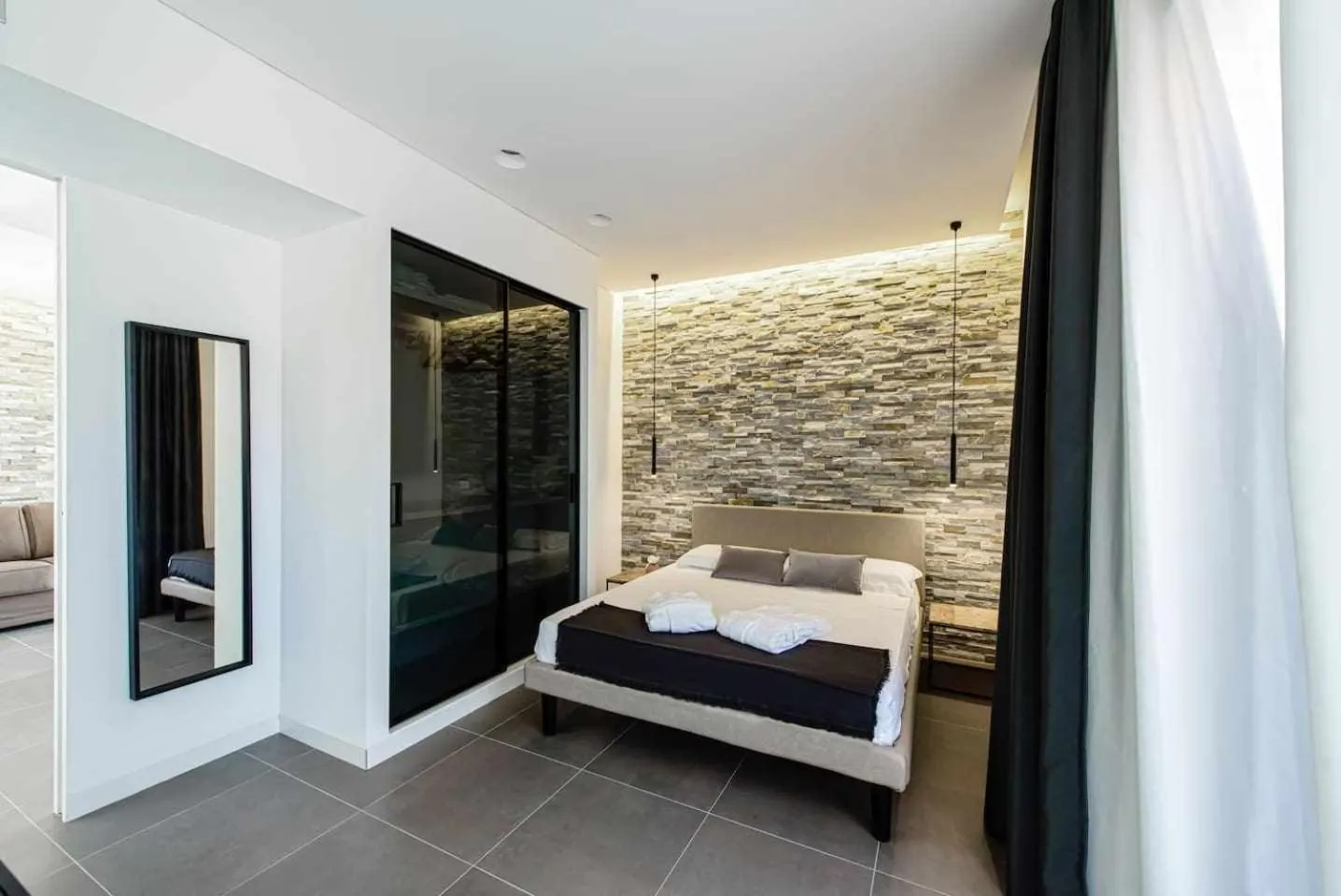 Bed in Acquarella Resort Suite