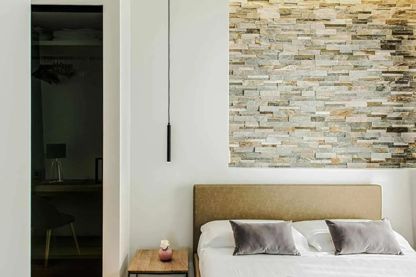 Bed in Acquarella Resort Suite