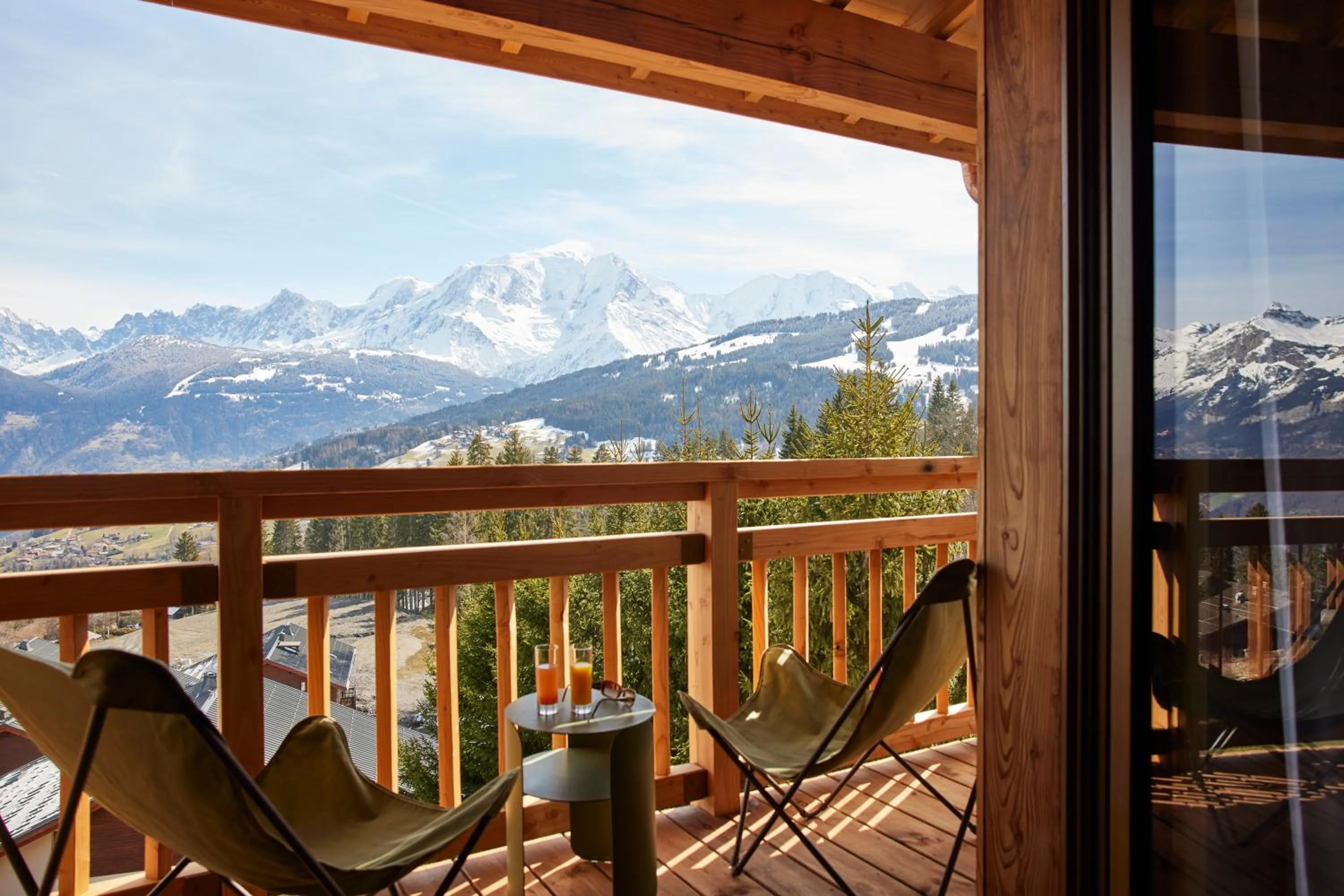 Balcony/Terrace in Chalet Alpen Valley, Mont-Blanc