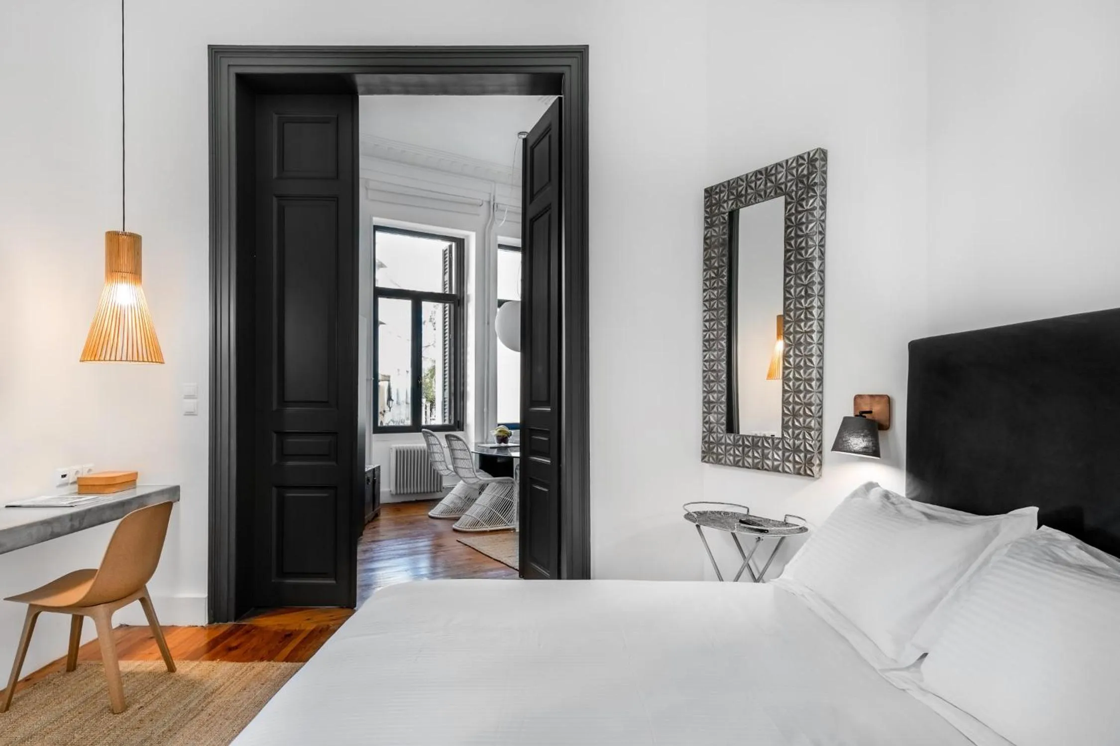 Bed in Art Pantheon - Suites & Apartments