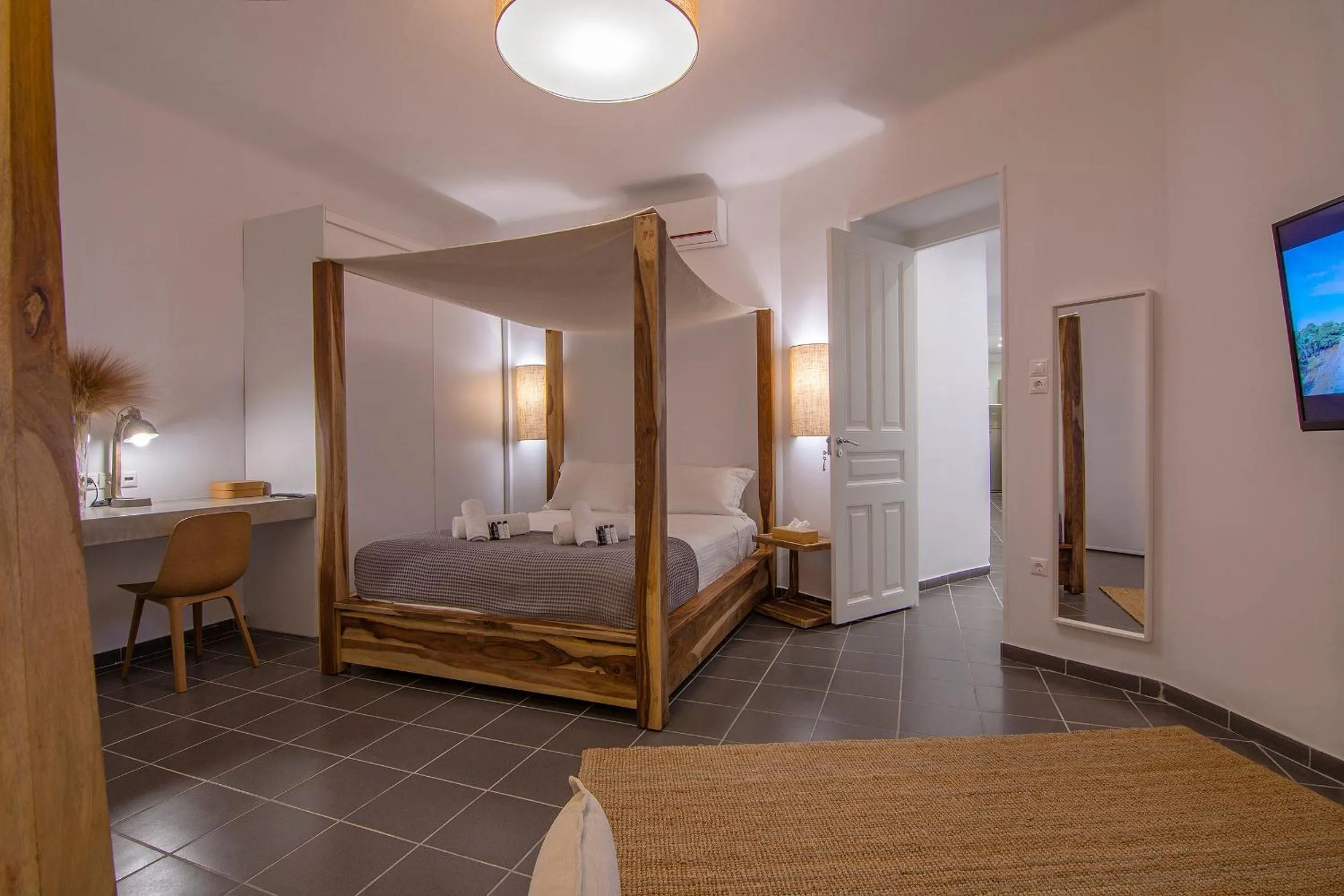 Bed in Art Pantheon - Suites & Apartments