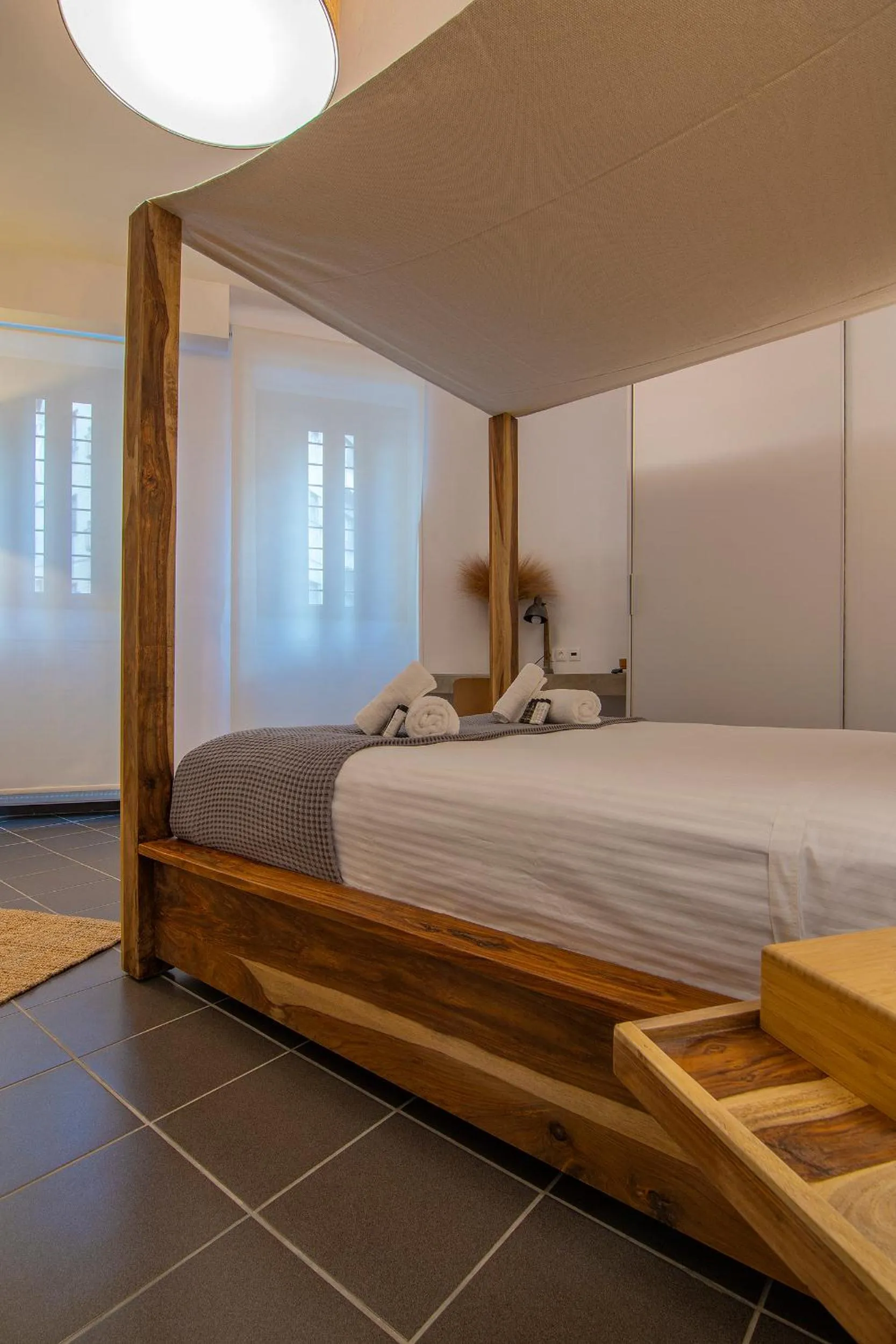 Bed in Art Pantheon - Suites & Apartments