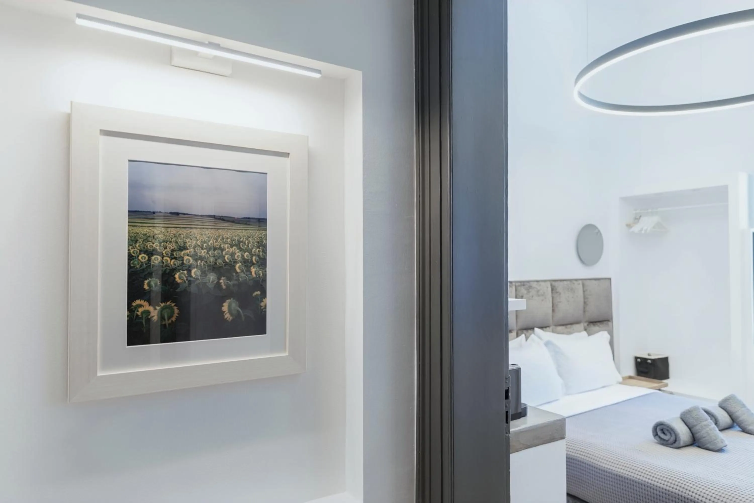 Bed in Art Pantheon - Suites & Apartments