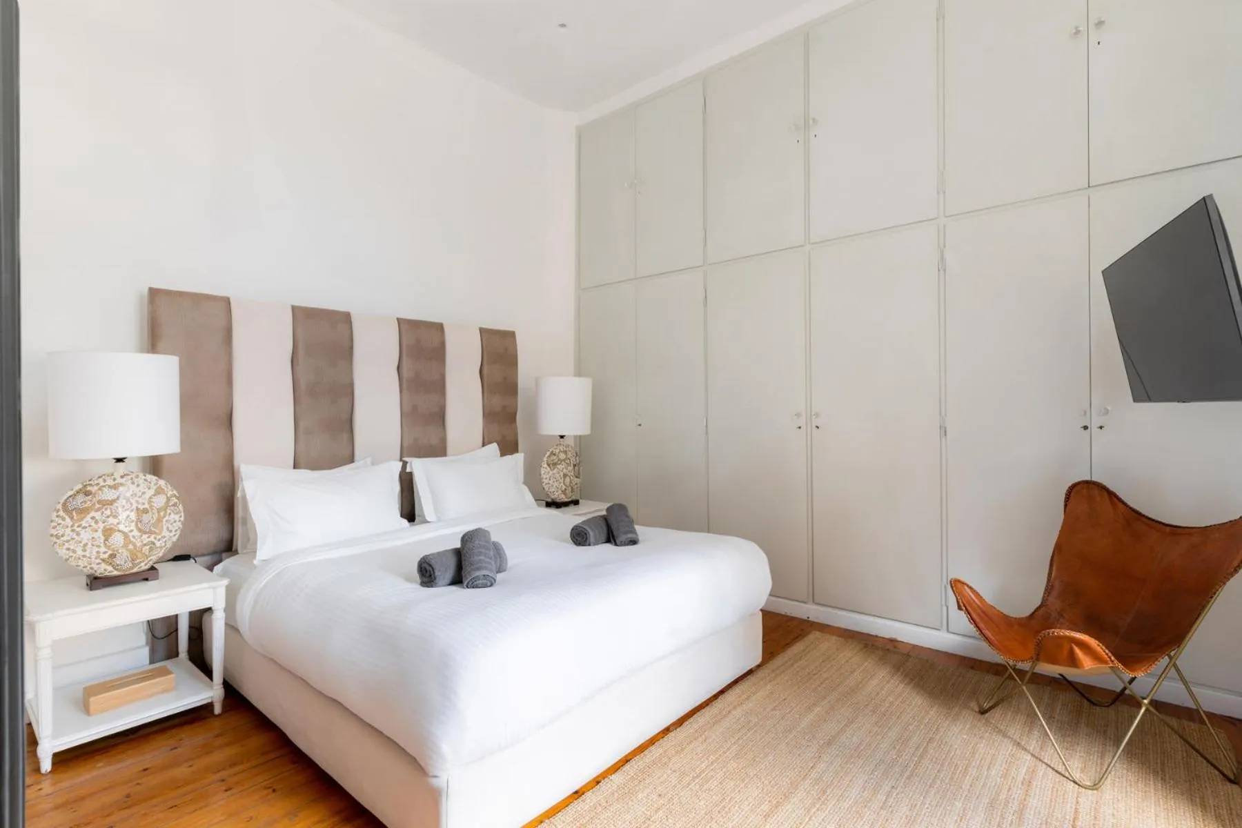 Bed in Art Pantheon - Suites & Apartments