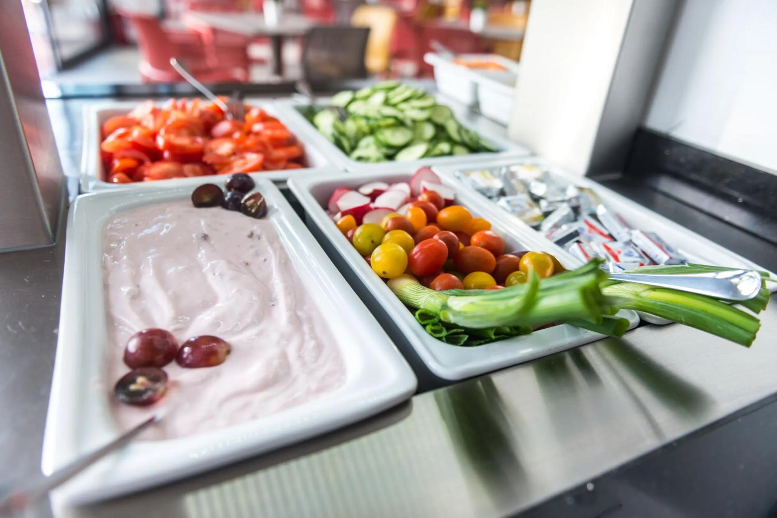 Buffet breakfast in Hotel Thermalpark