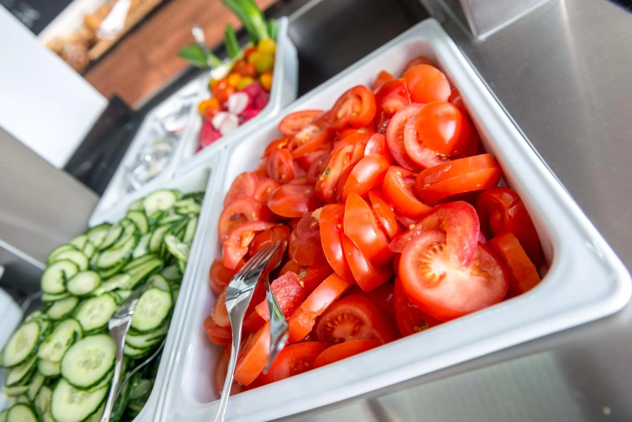 Buffet breakfast in Hotel Thermalpark