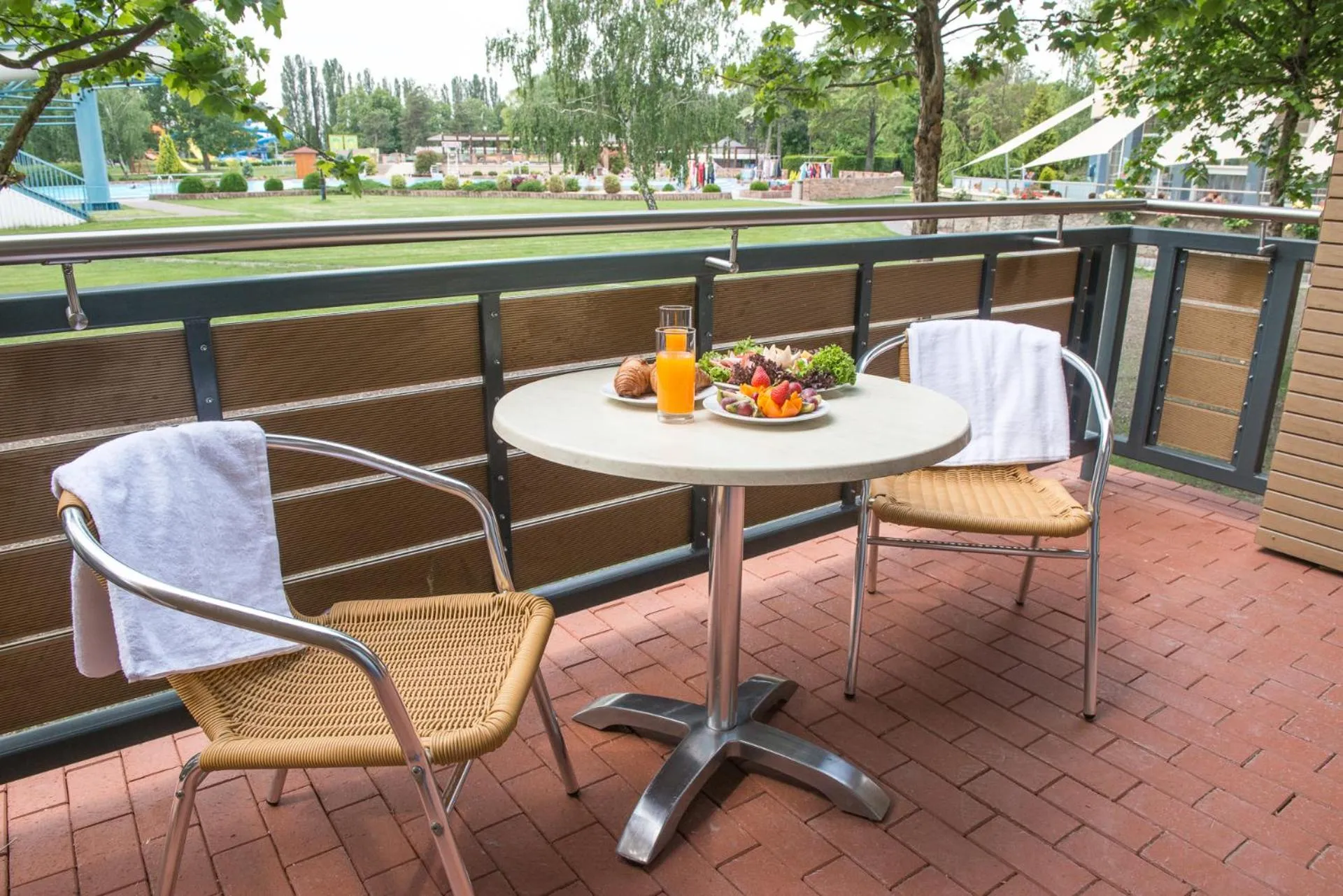 Balcony/Terrace in Hotel Thermalpark