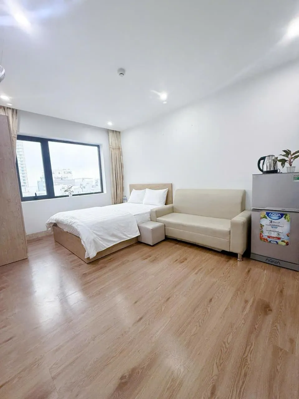 Bed in Saluxhotel&Apartment 2