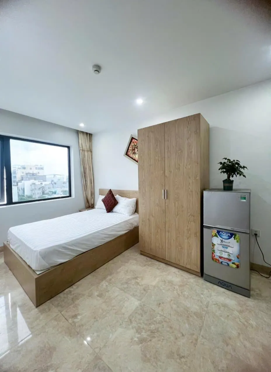 Bed in Saluxhotel&Apartment 2