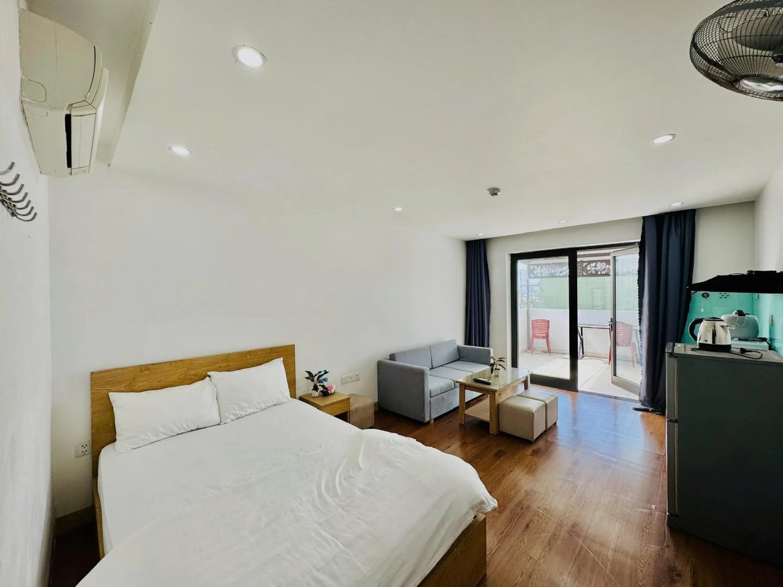 Bed in Saluxhotel&Apartment 2