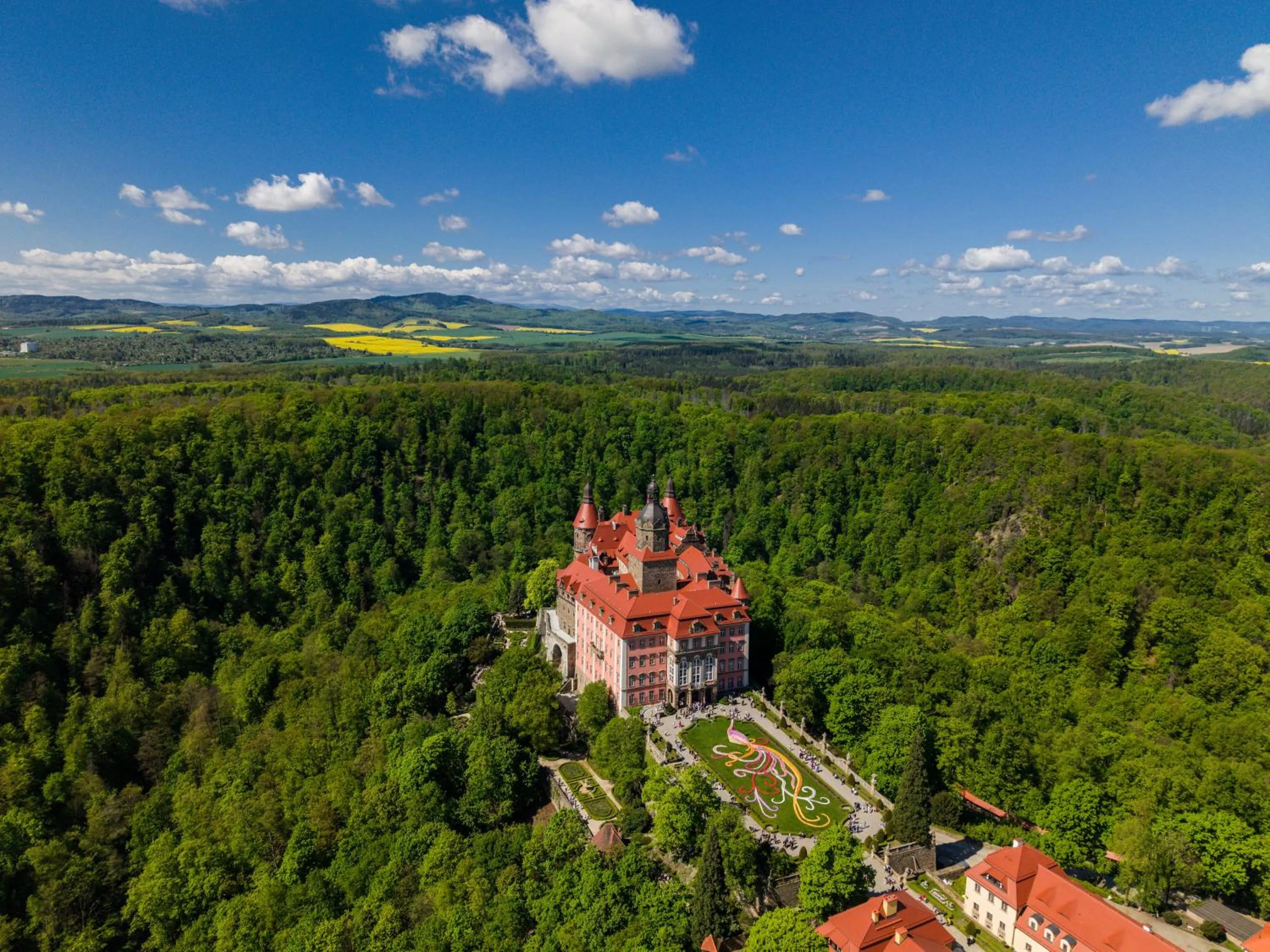 Spring in Hotel Książ