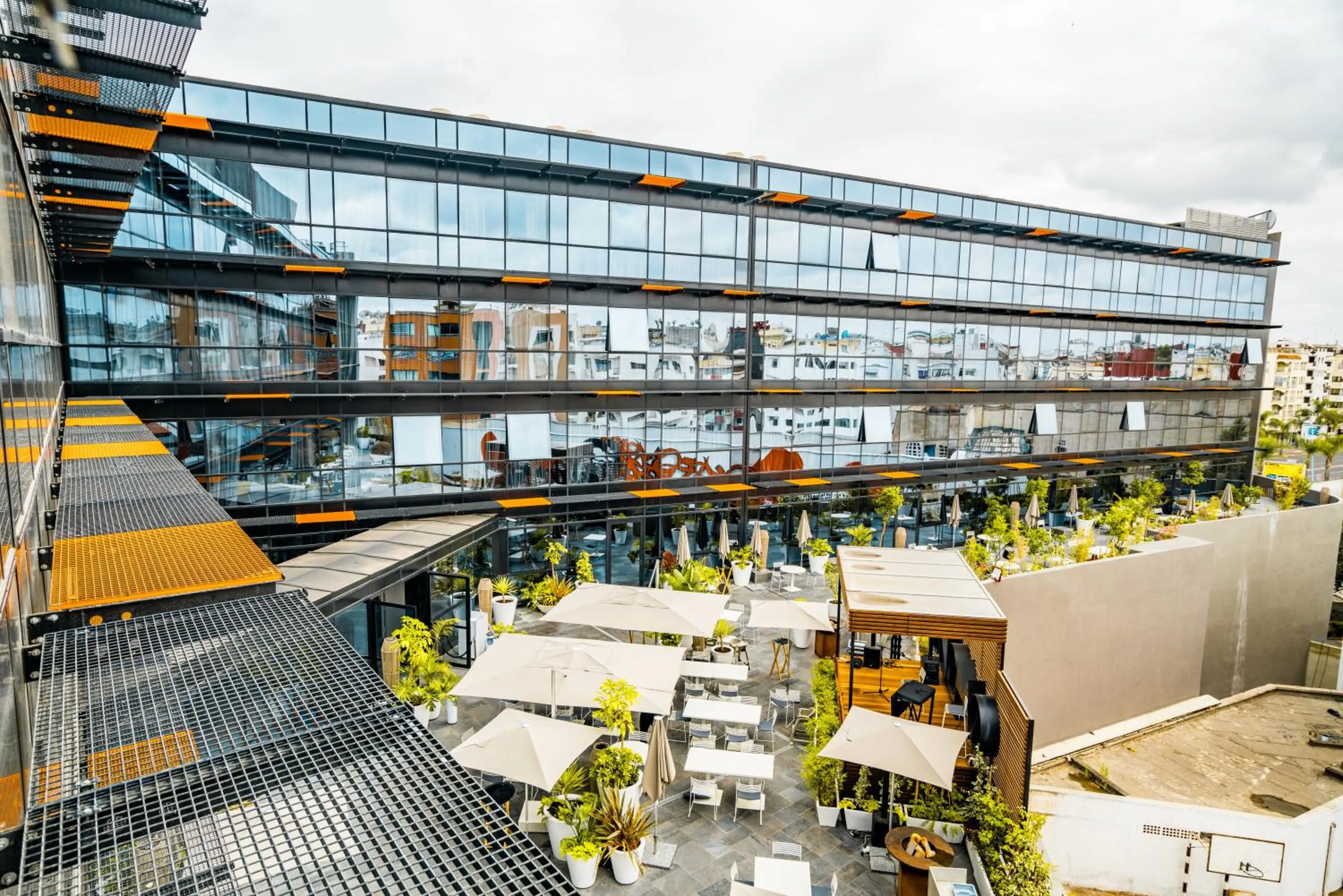 Balcony/Terrace in ONOMO Hotel Casablanca City Center