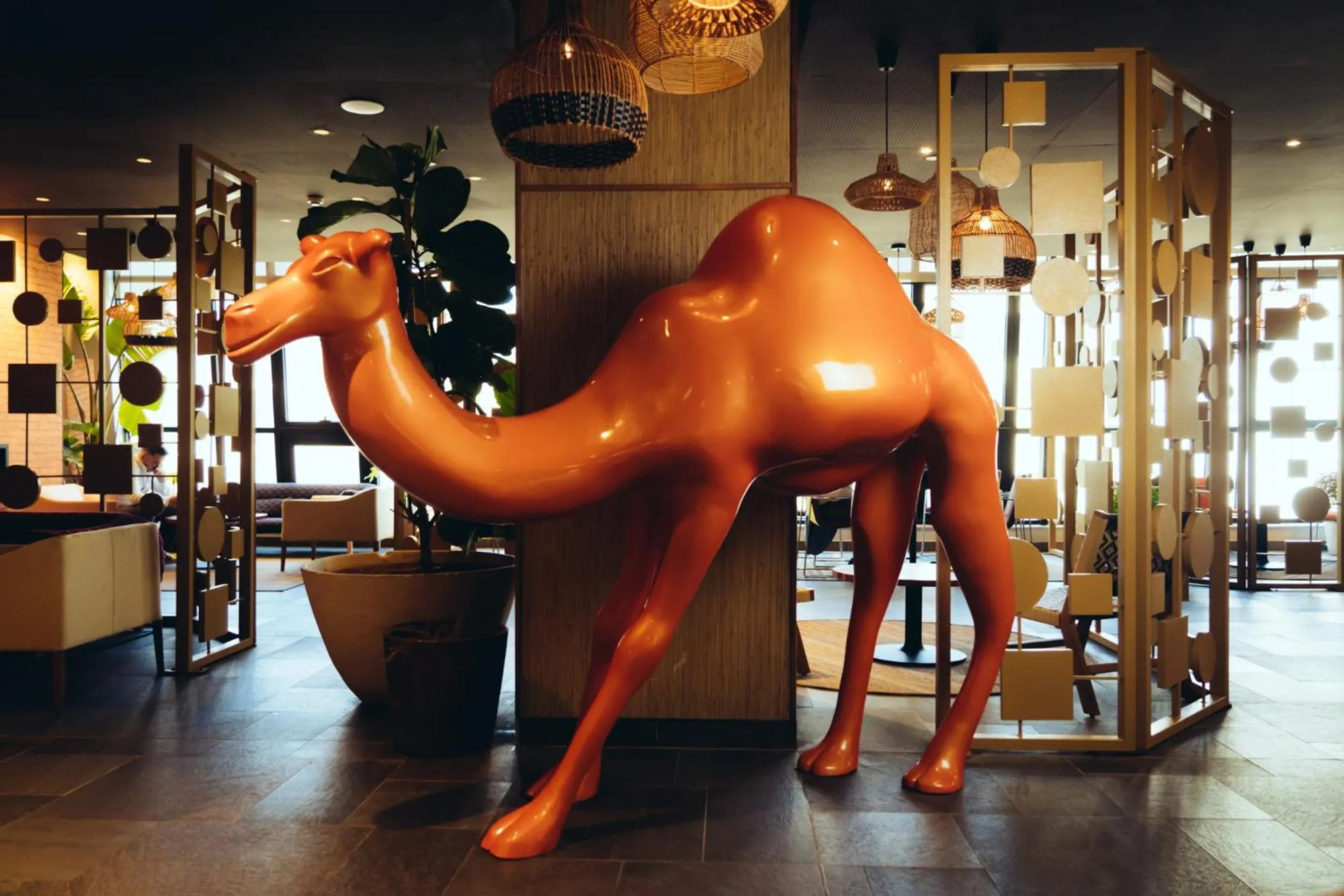 Decorative detail in ONOMO Hotel Casablanca City Center