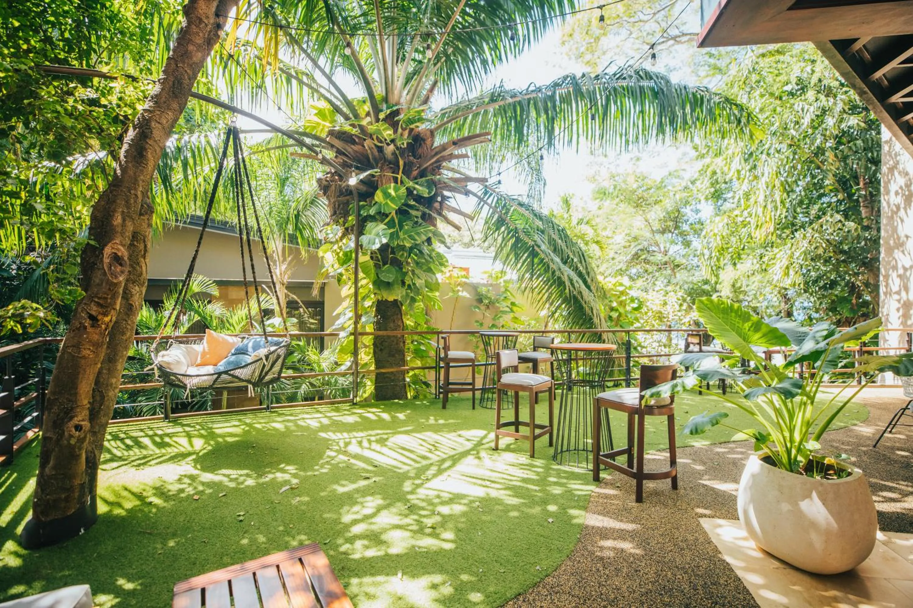 Restaurant/places to eat in Hotel Bosque del Mar Playa Hermosa