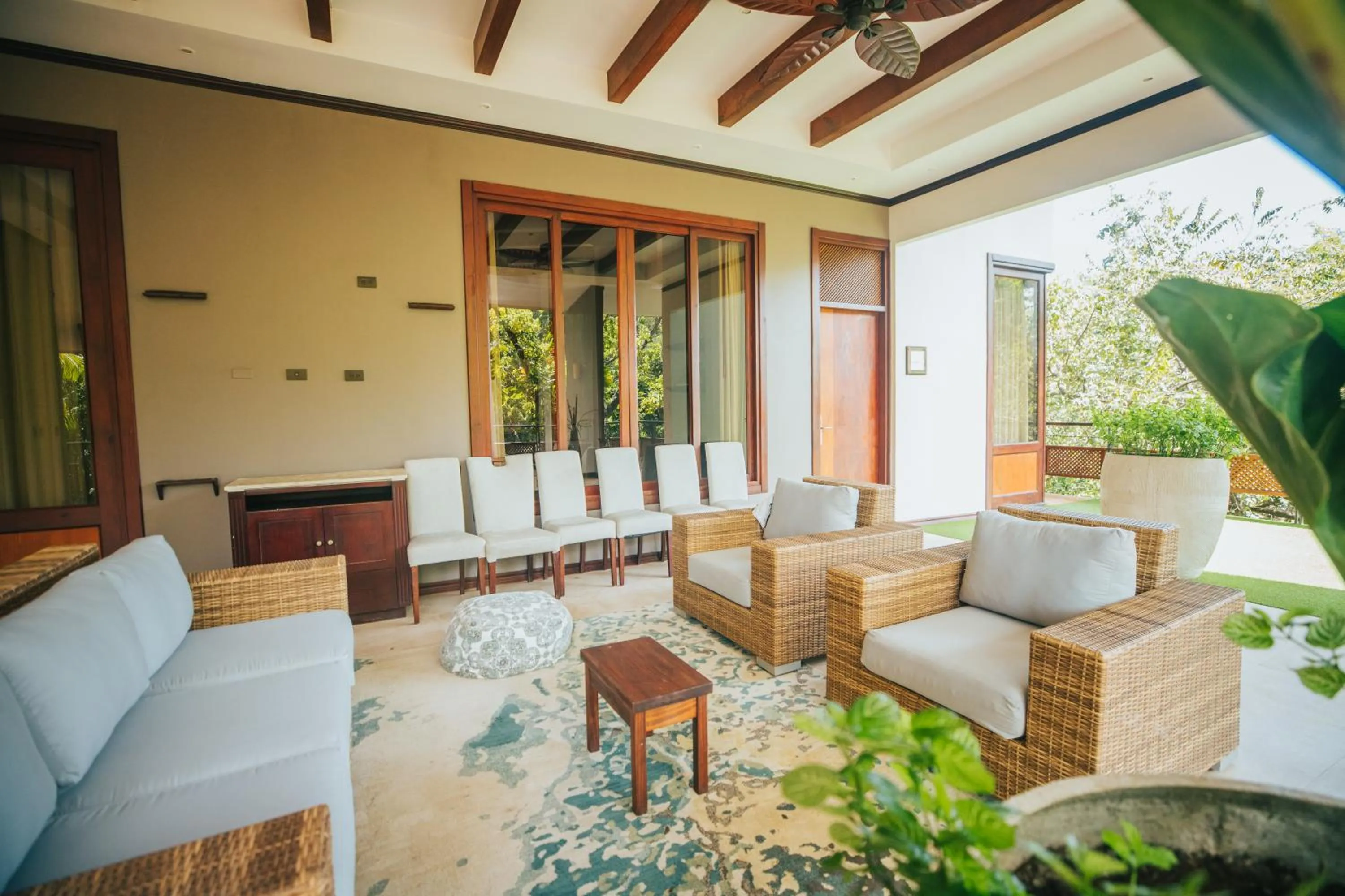 Balcony/Terrace in Hotel Bosque del Mar Playa Hermosa