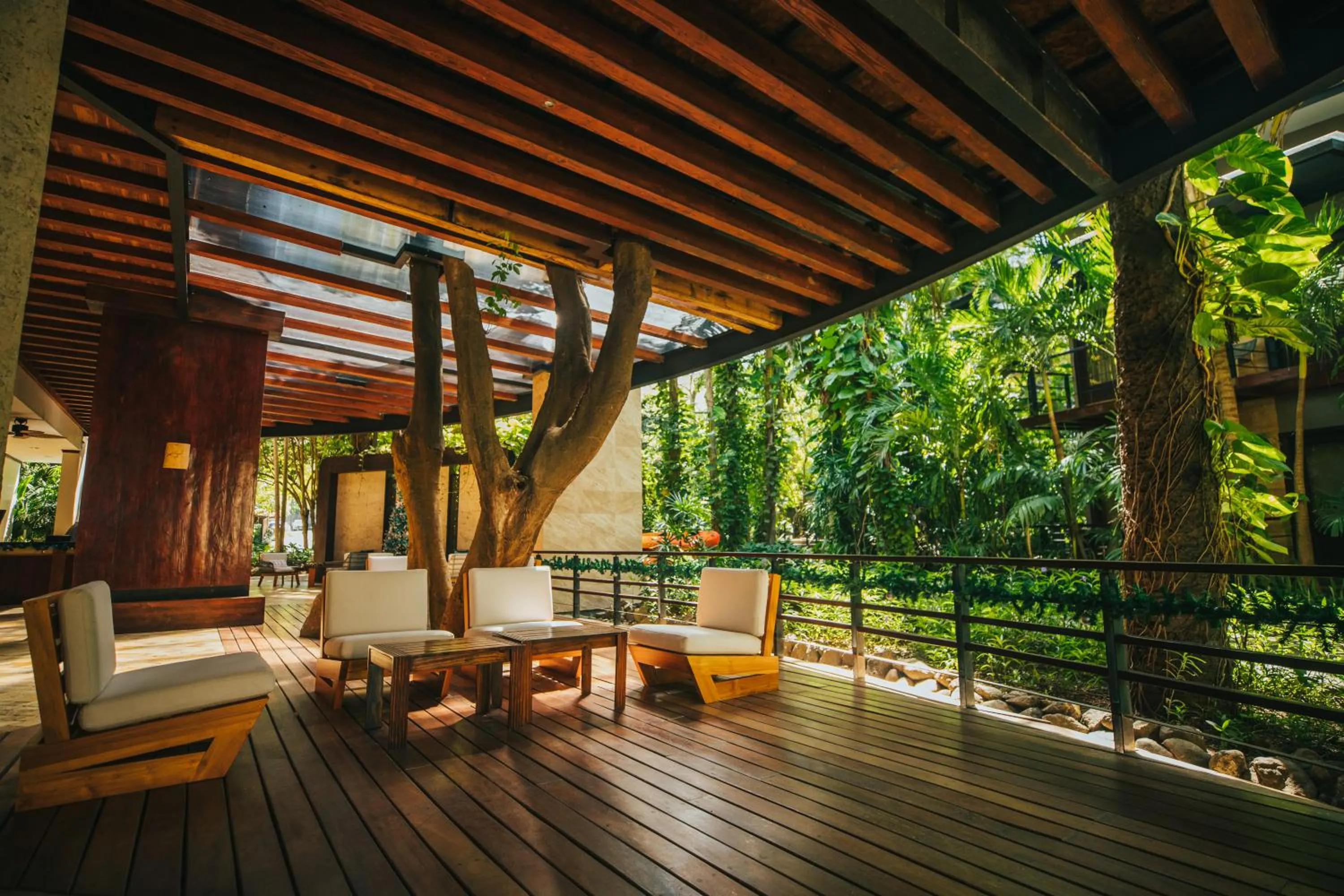 Lobby or reception in Hotel Bosque del Mar Playa Hermosa