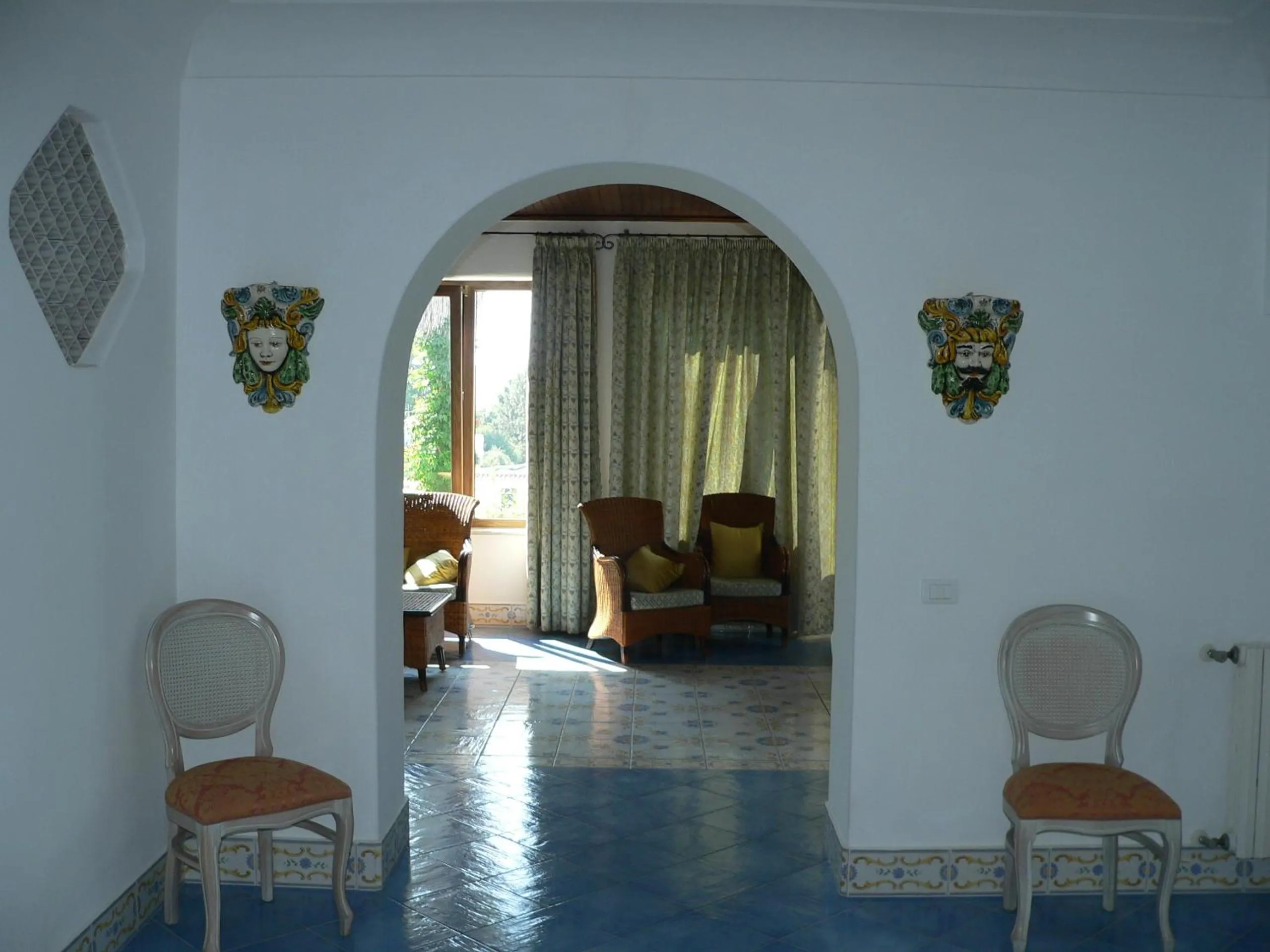 Seating area in Hotel Parco Conte