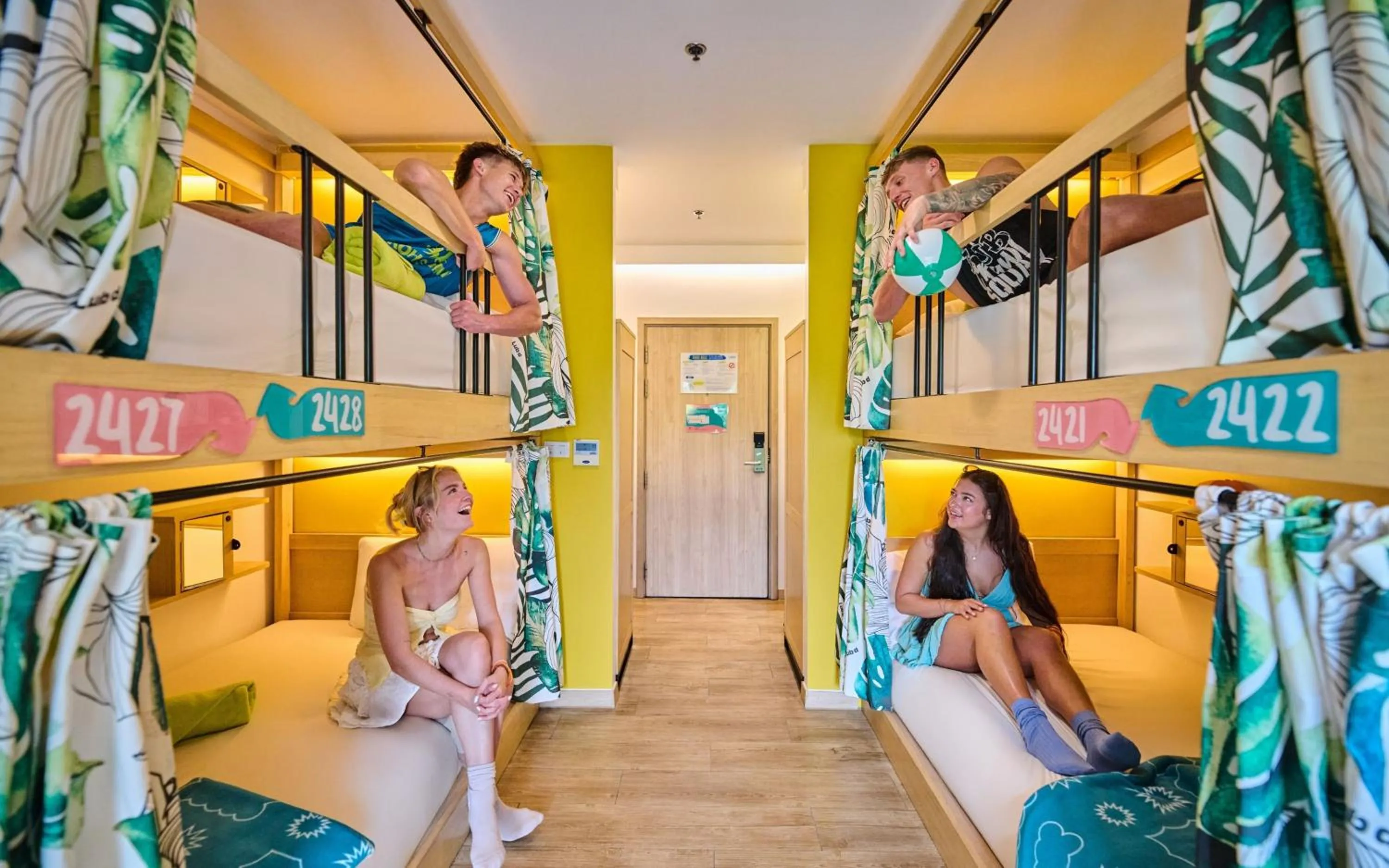 Photo of the whole room in Lub d Koh Samui Chaweng Beach - Beachfront & Vibrant Social Vibe