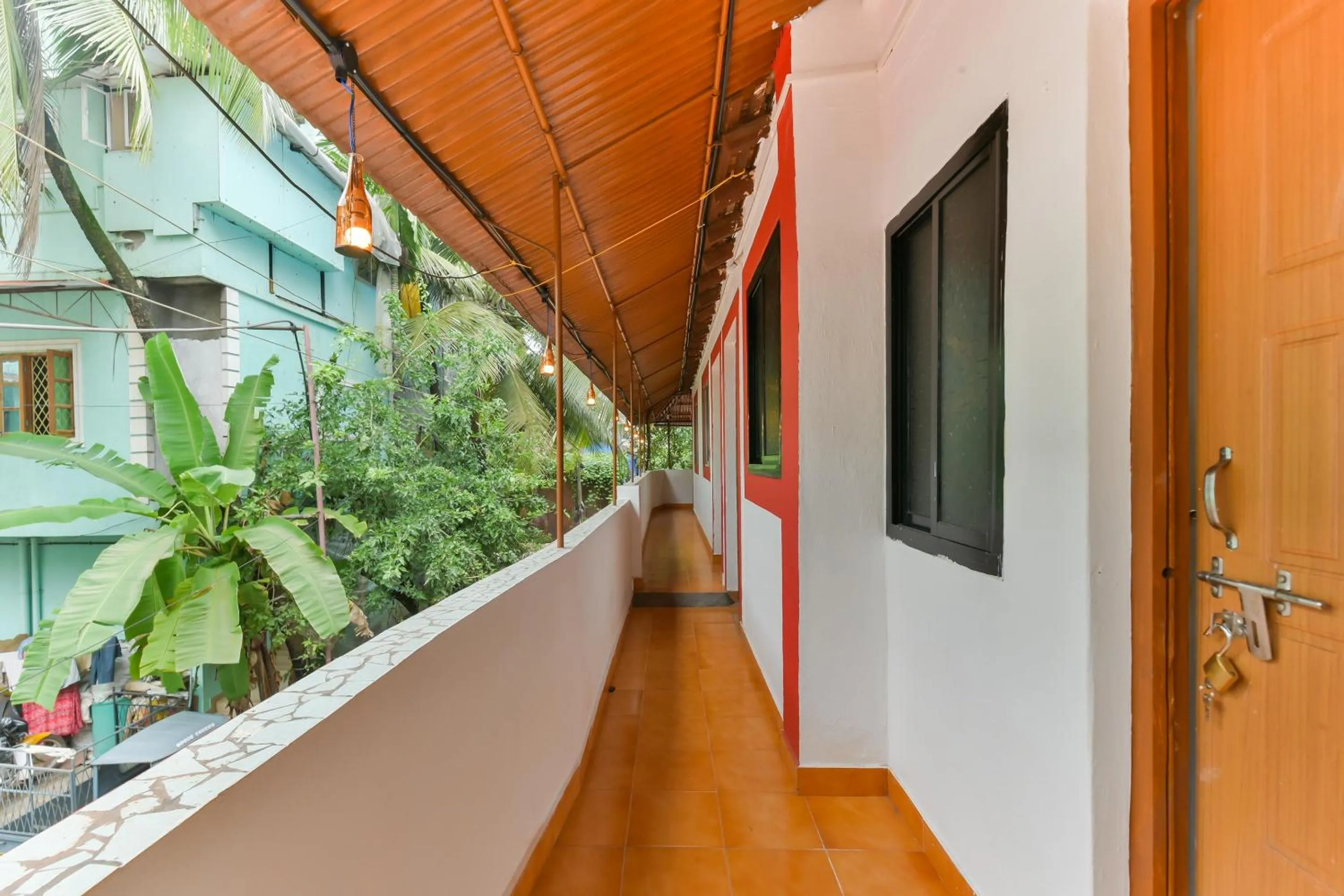 Balcony/Terrace in Hotel O Route Near Calangute Beach
