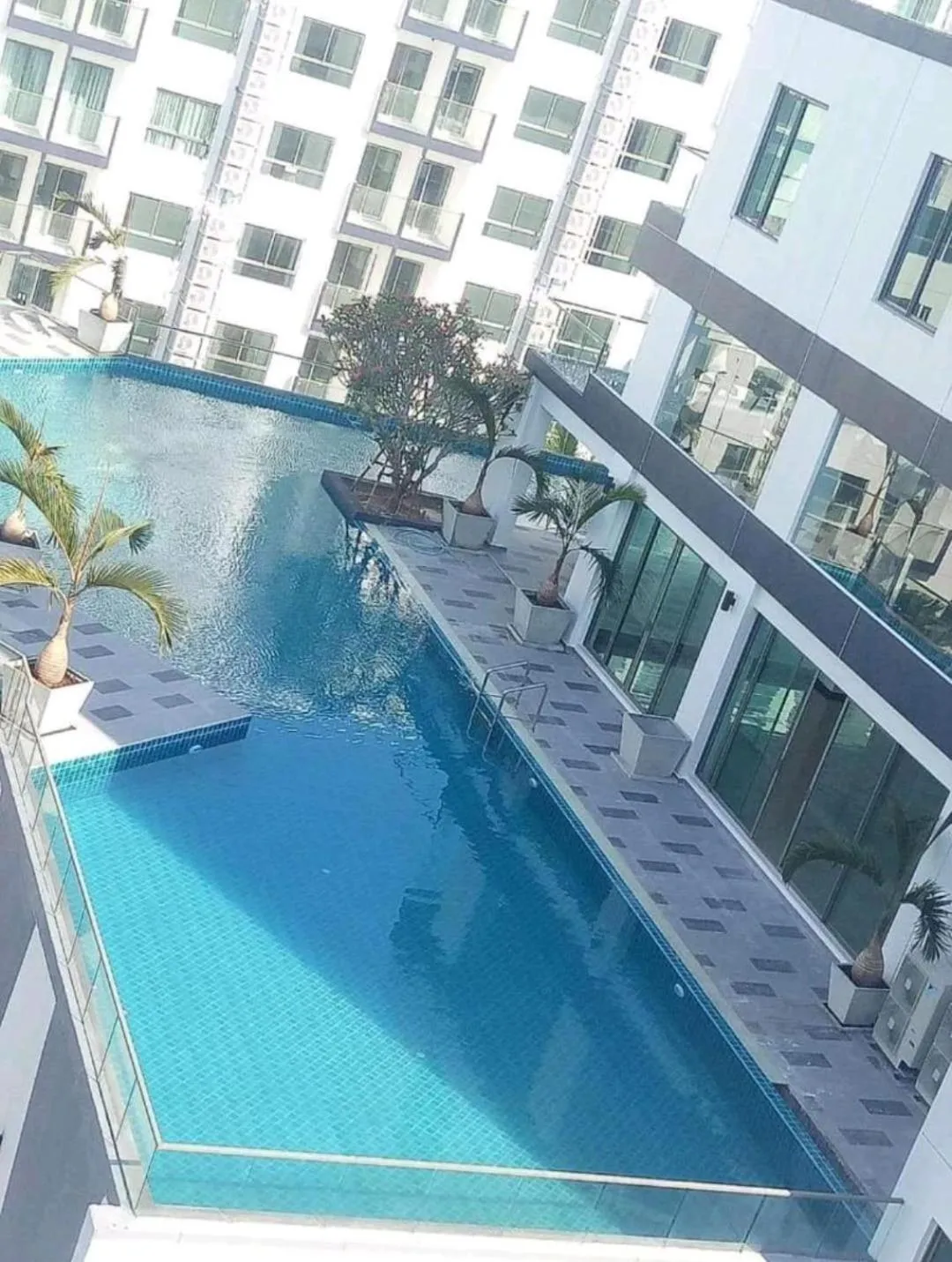 Pool view in Arcadia Beach Resort By Dary