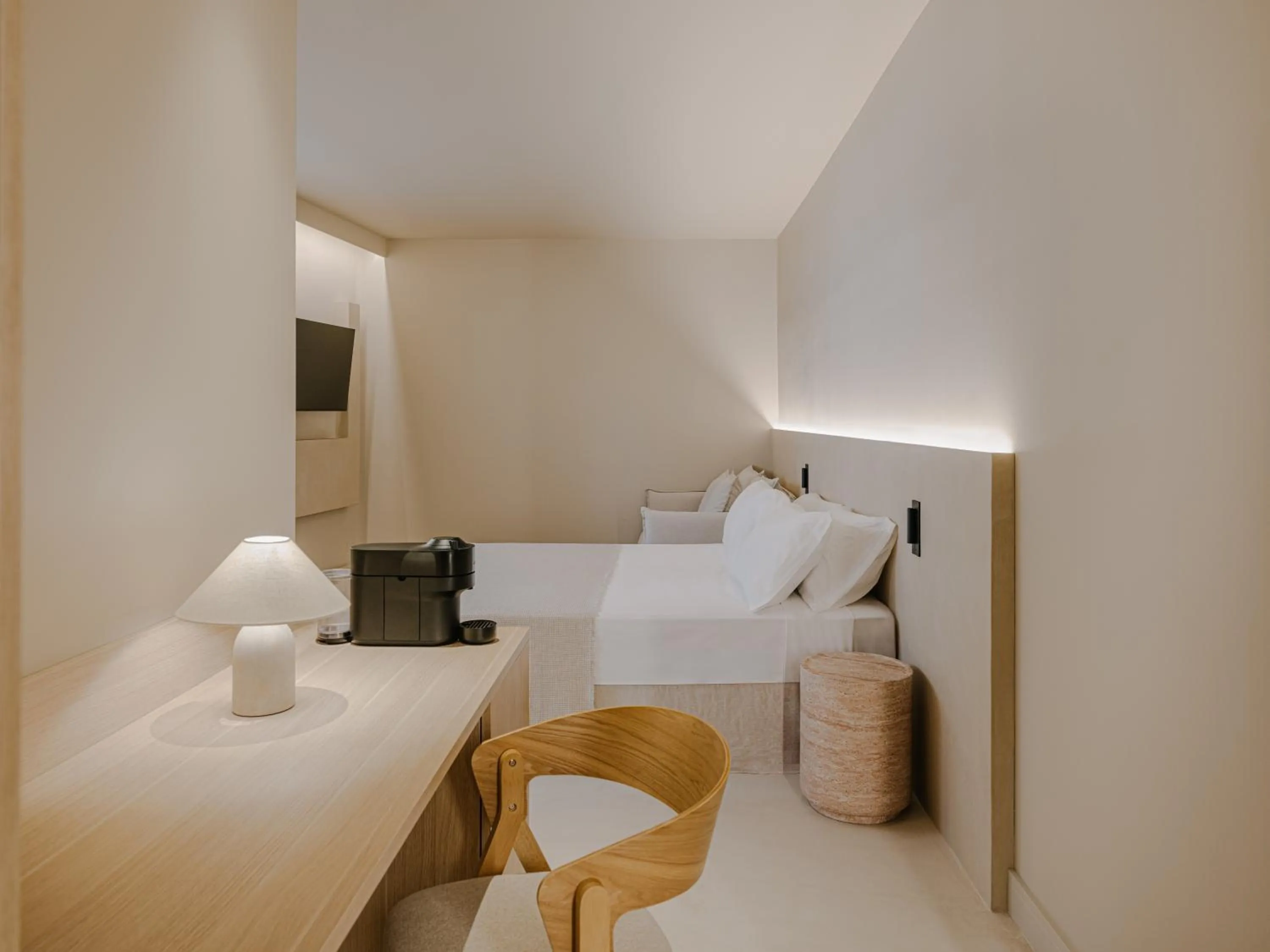 Bed in Les Clarisses Boutique Hotel