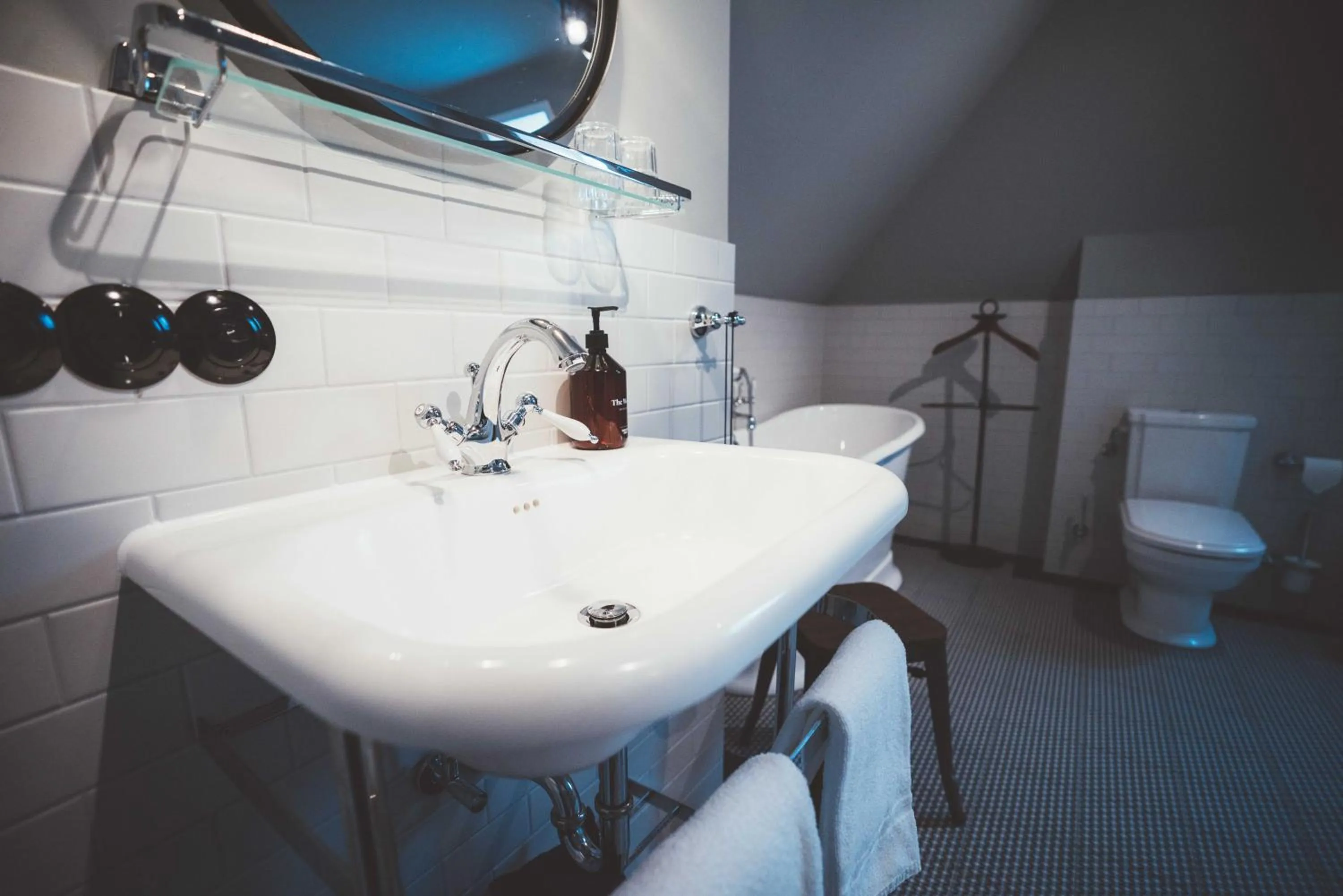 Bathroom in Fliegerdeich Hotel & Restaurant