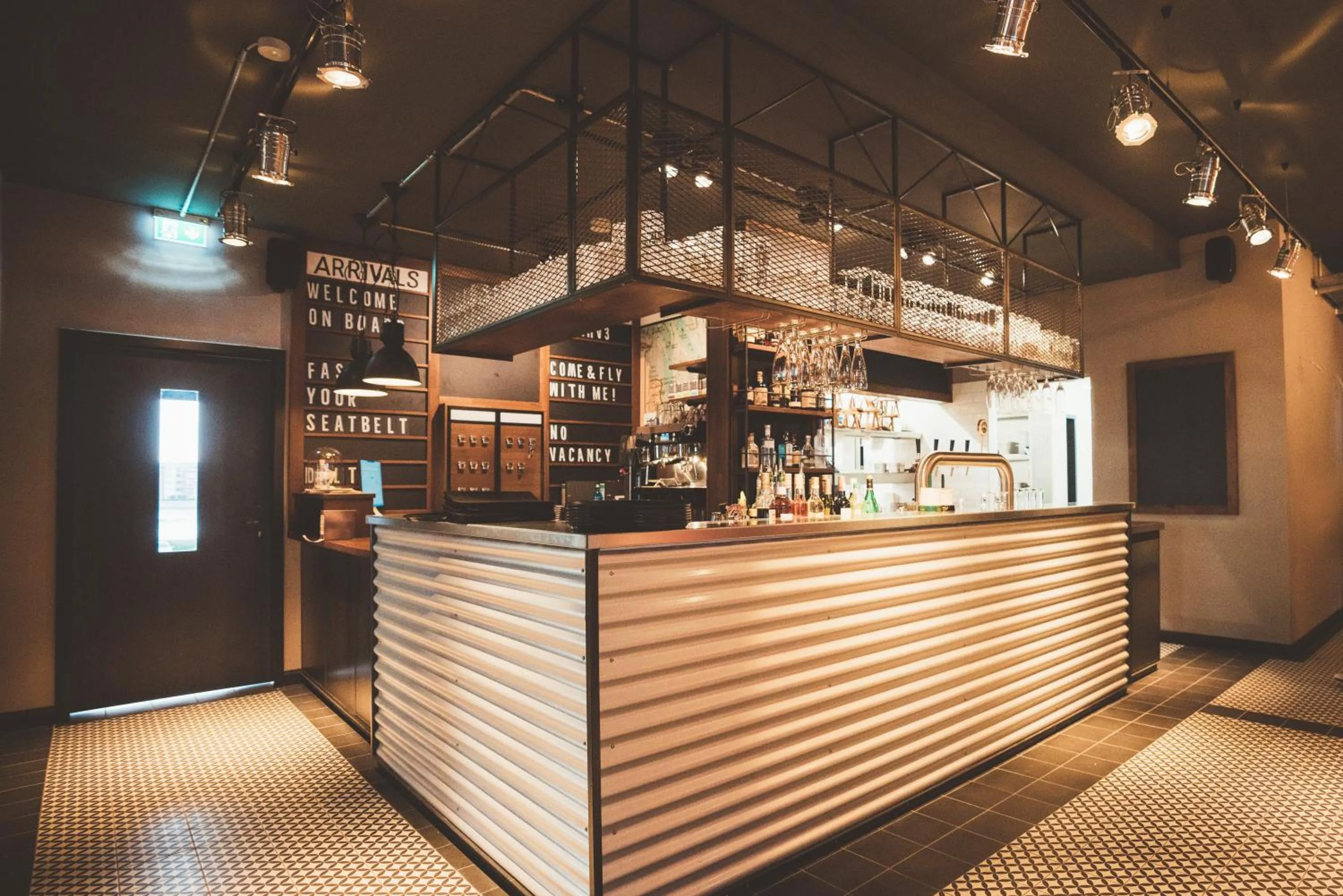 Lobby or reception in Fliegerdeich Hotel & Restaurant