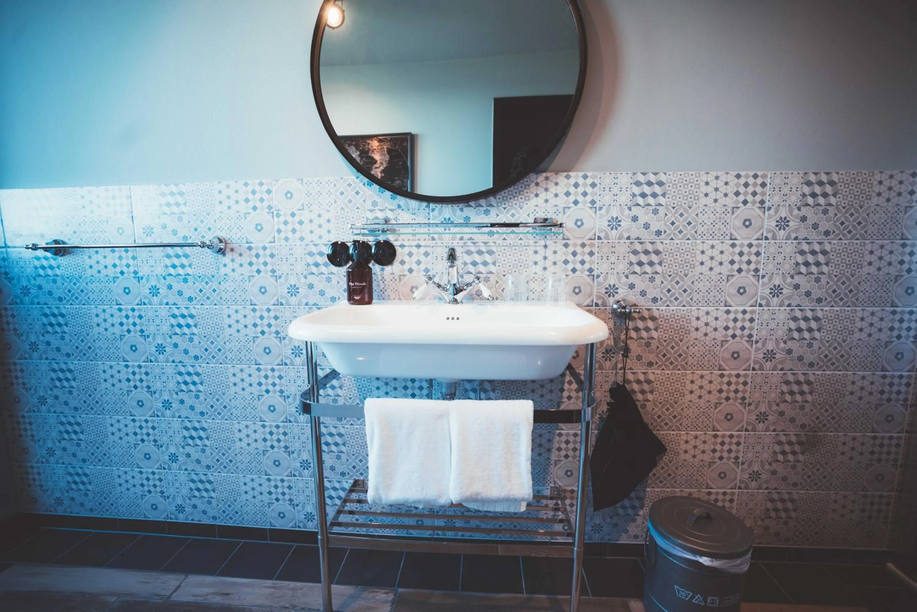 Bathroom in Fliegerdeich Hotel & Restaurant