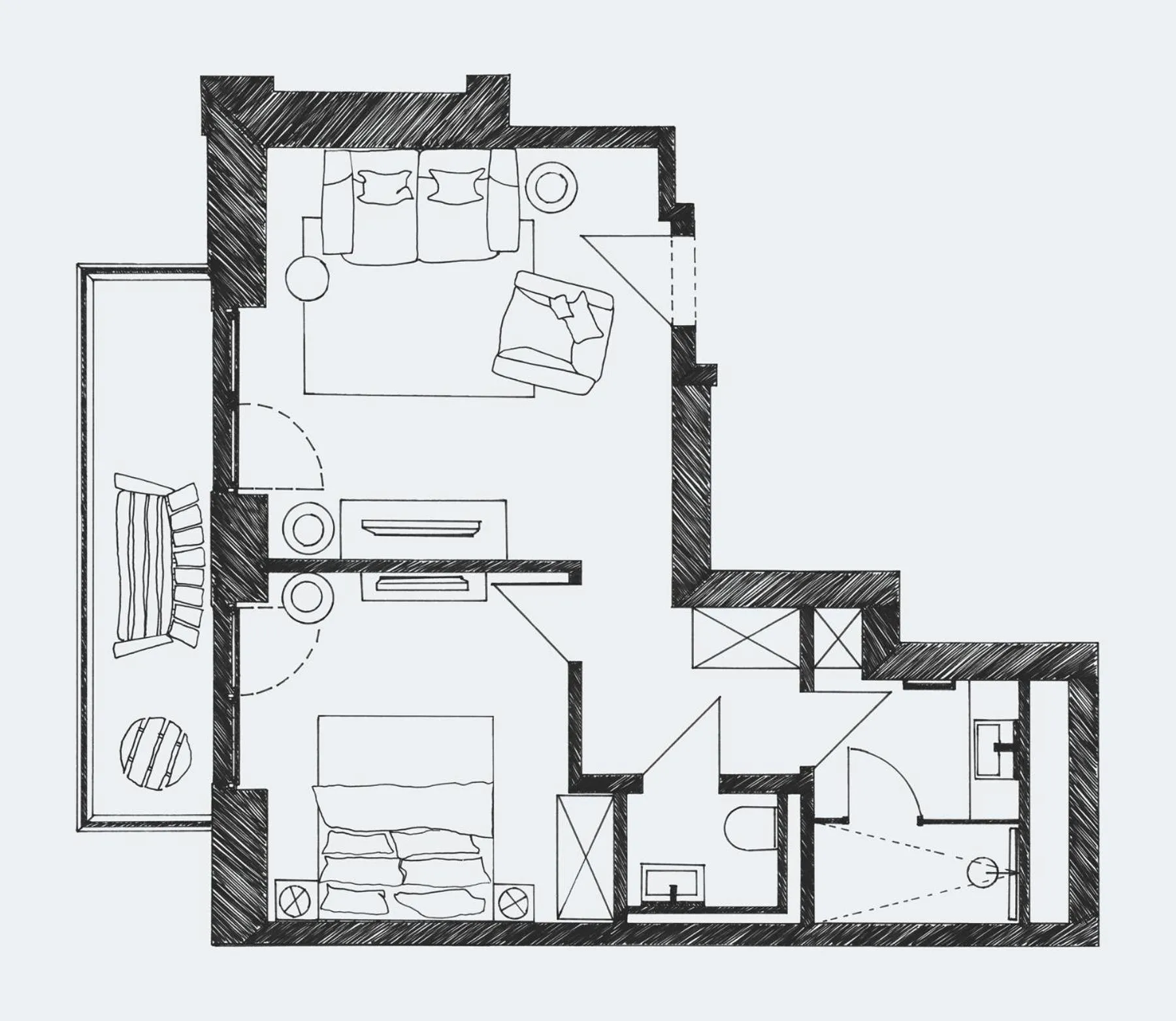 Floor plan in Lighthouse Hotel & Spa
