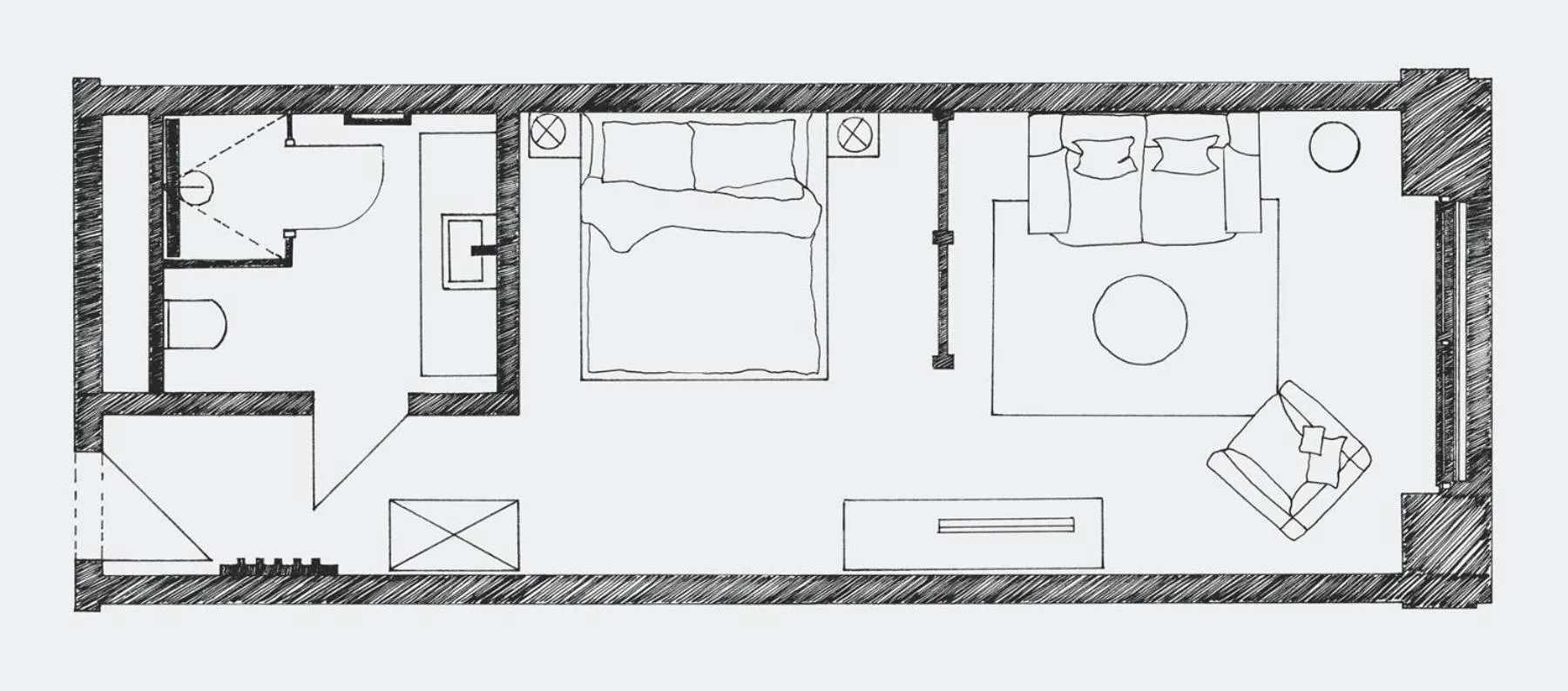 Floor plan in Lighthouse Hotel & Spa