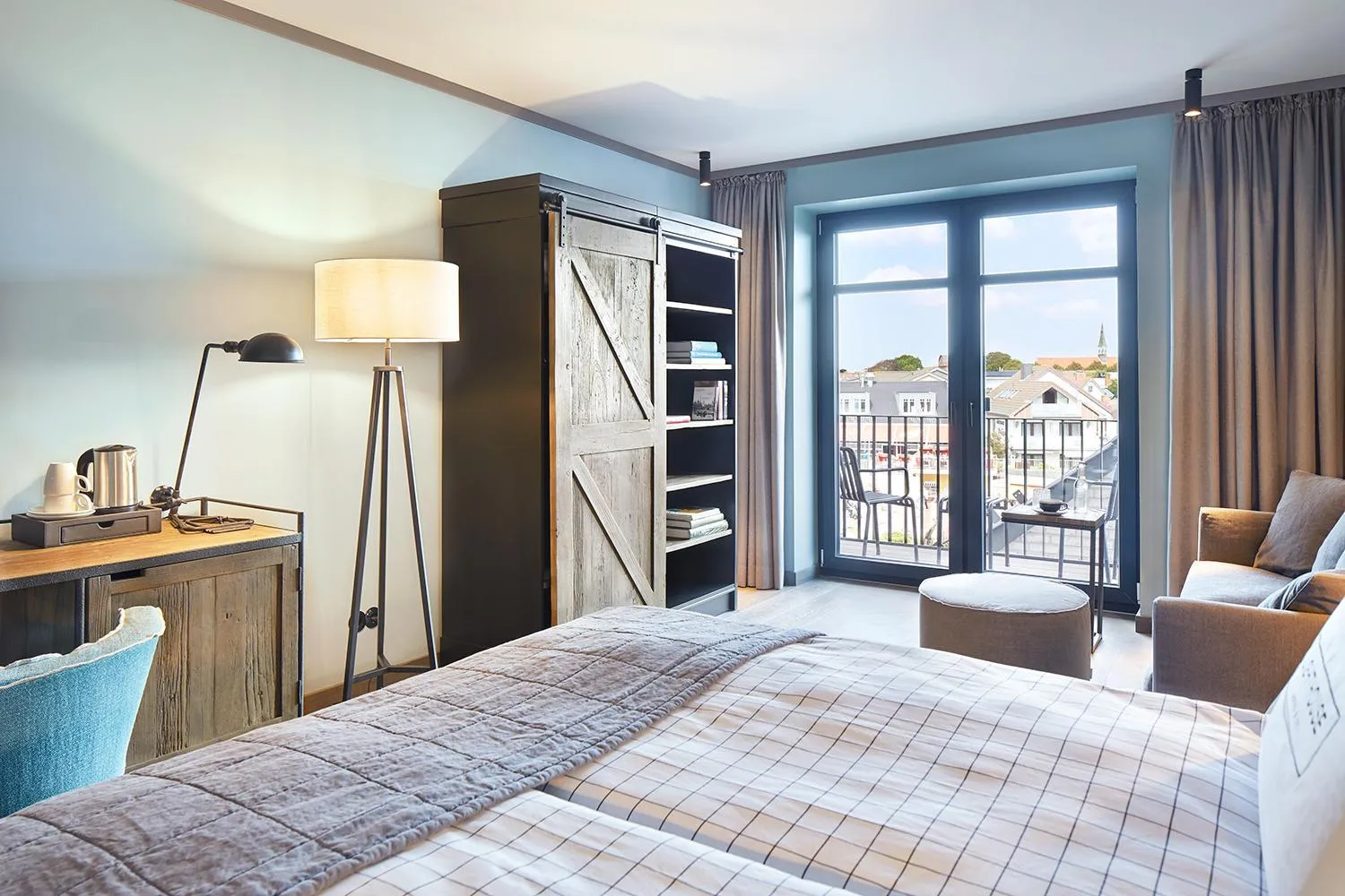 Bed in Lighthouse Hotel & Spa