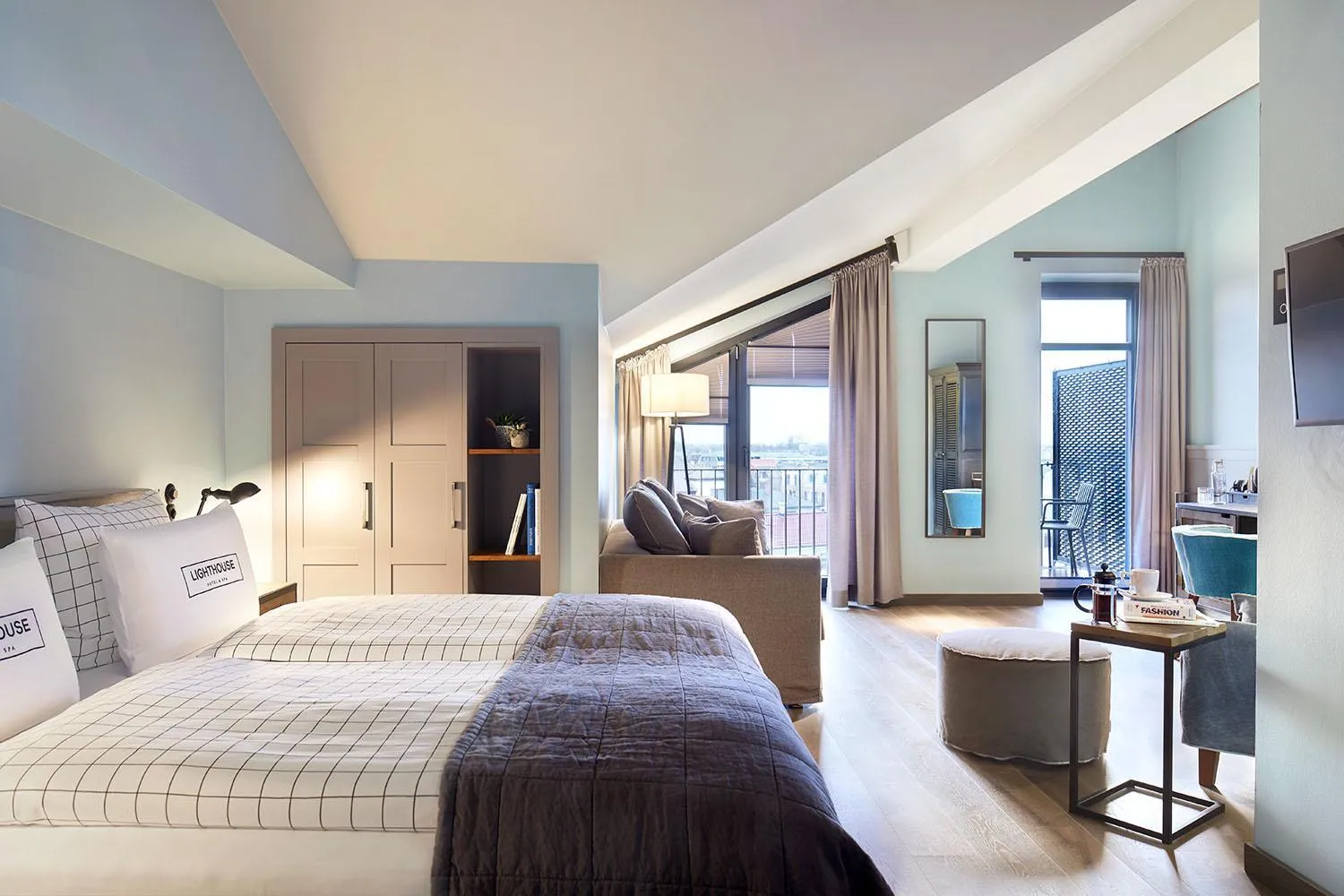 Photo of the whole room, Bed in Lighthouse Hotel & Spa