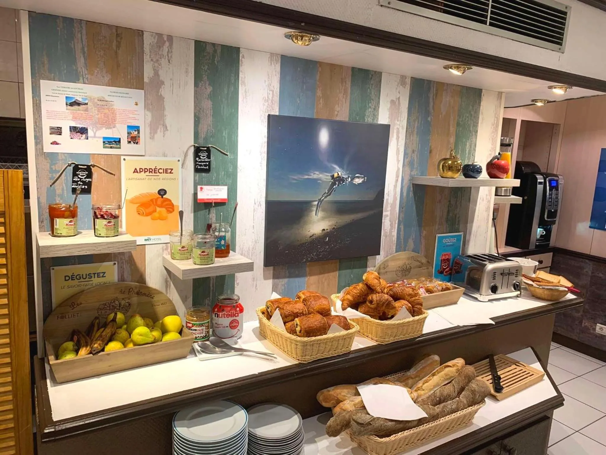 Breakfast in Campanile Grenoble Centre Gare