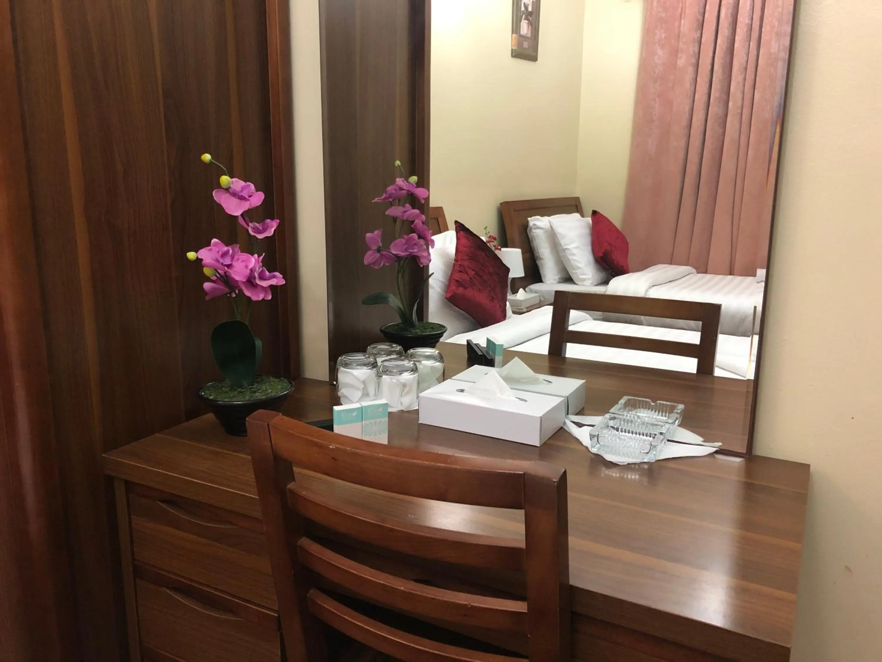 Seating area in Al Karnak Hotel