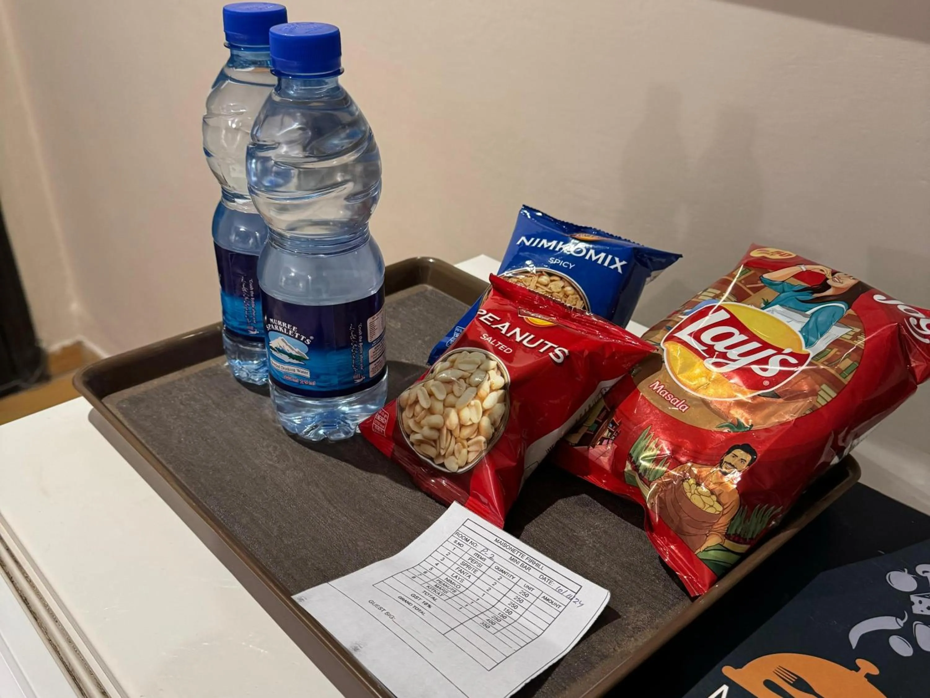 Food and drinks in Maisonette Firhill Hotel & Resort