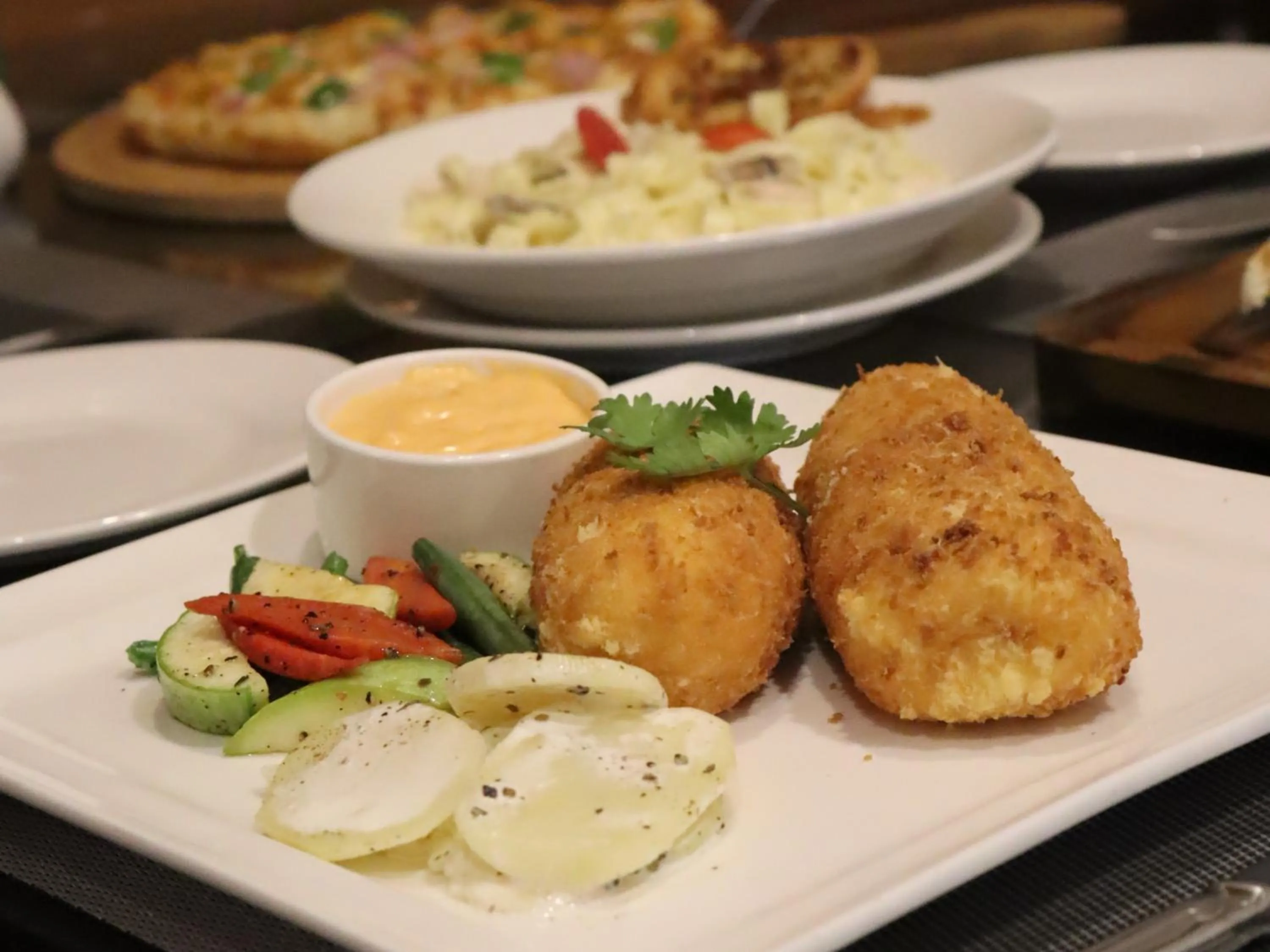 Food and drinks in Maisonette Firhill Hotel & Resort