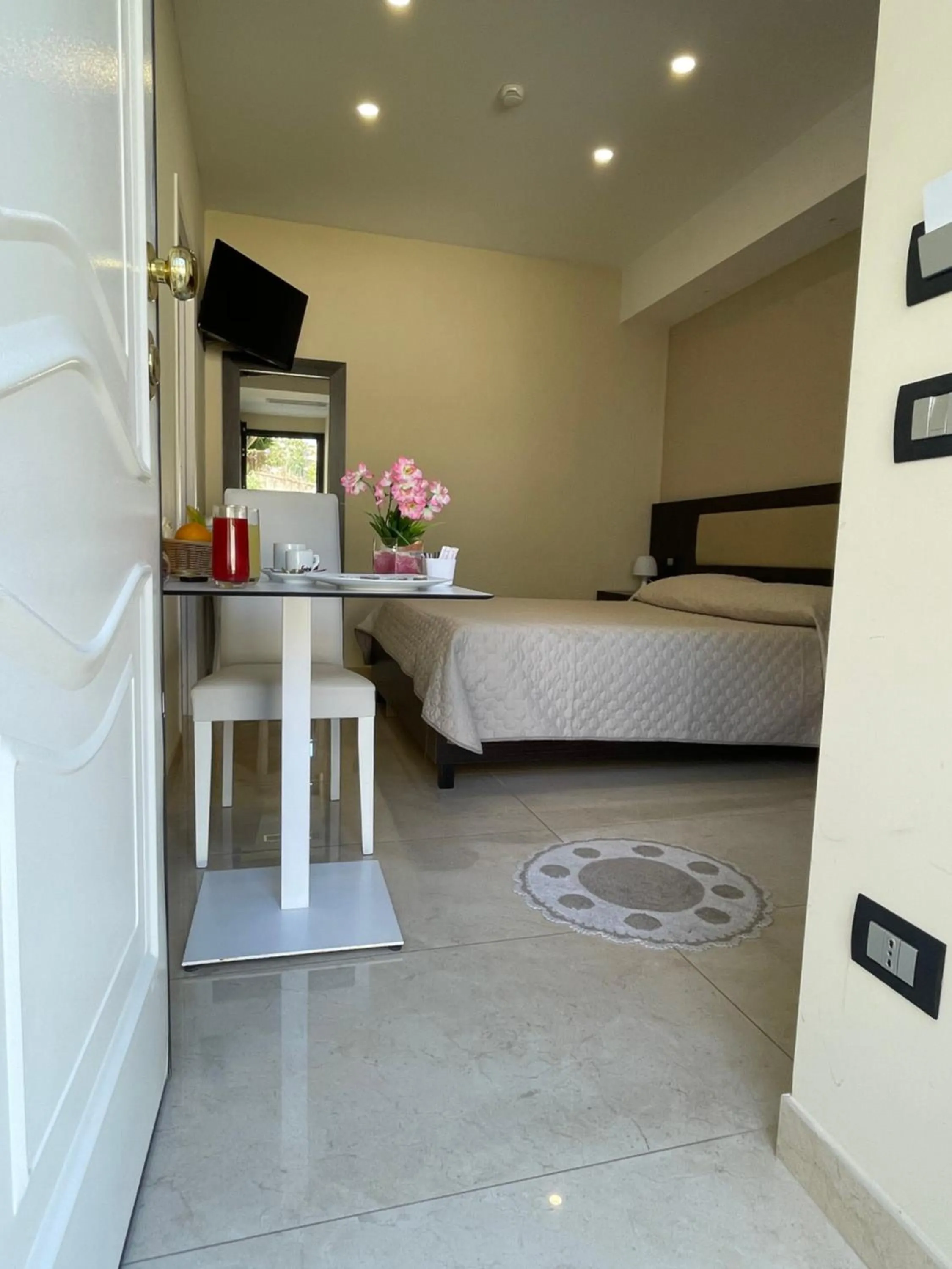 Bed in Grand Hotel Royal