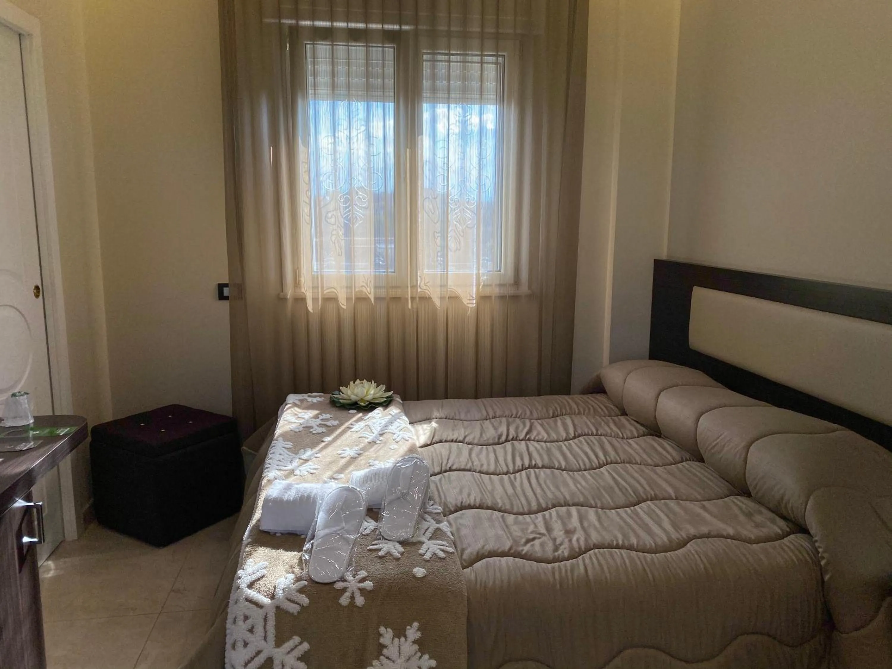 Bed in Grand Hotel Royal