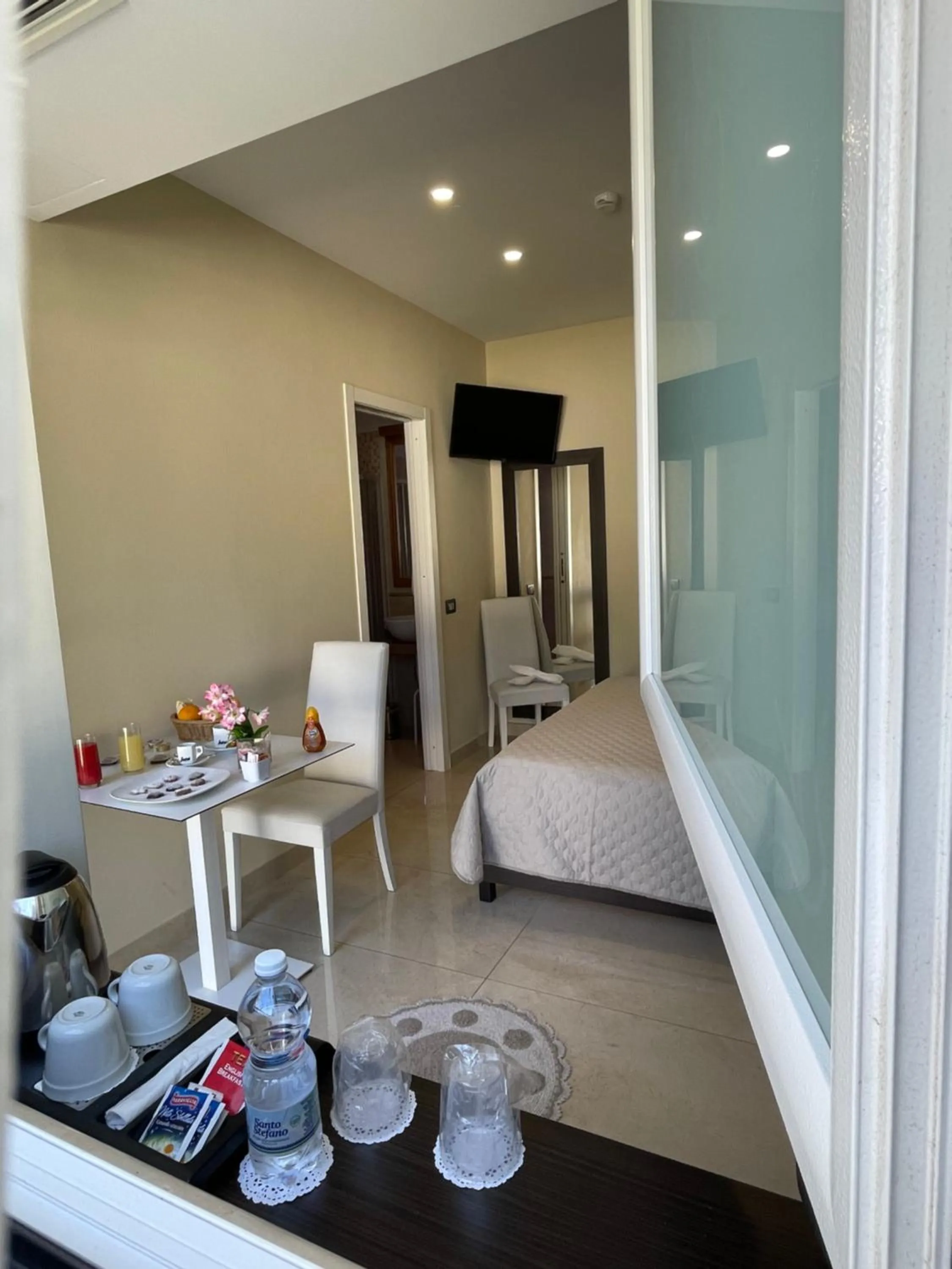 Bed in Grand Hotel Royal