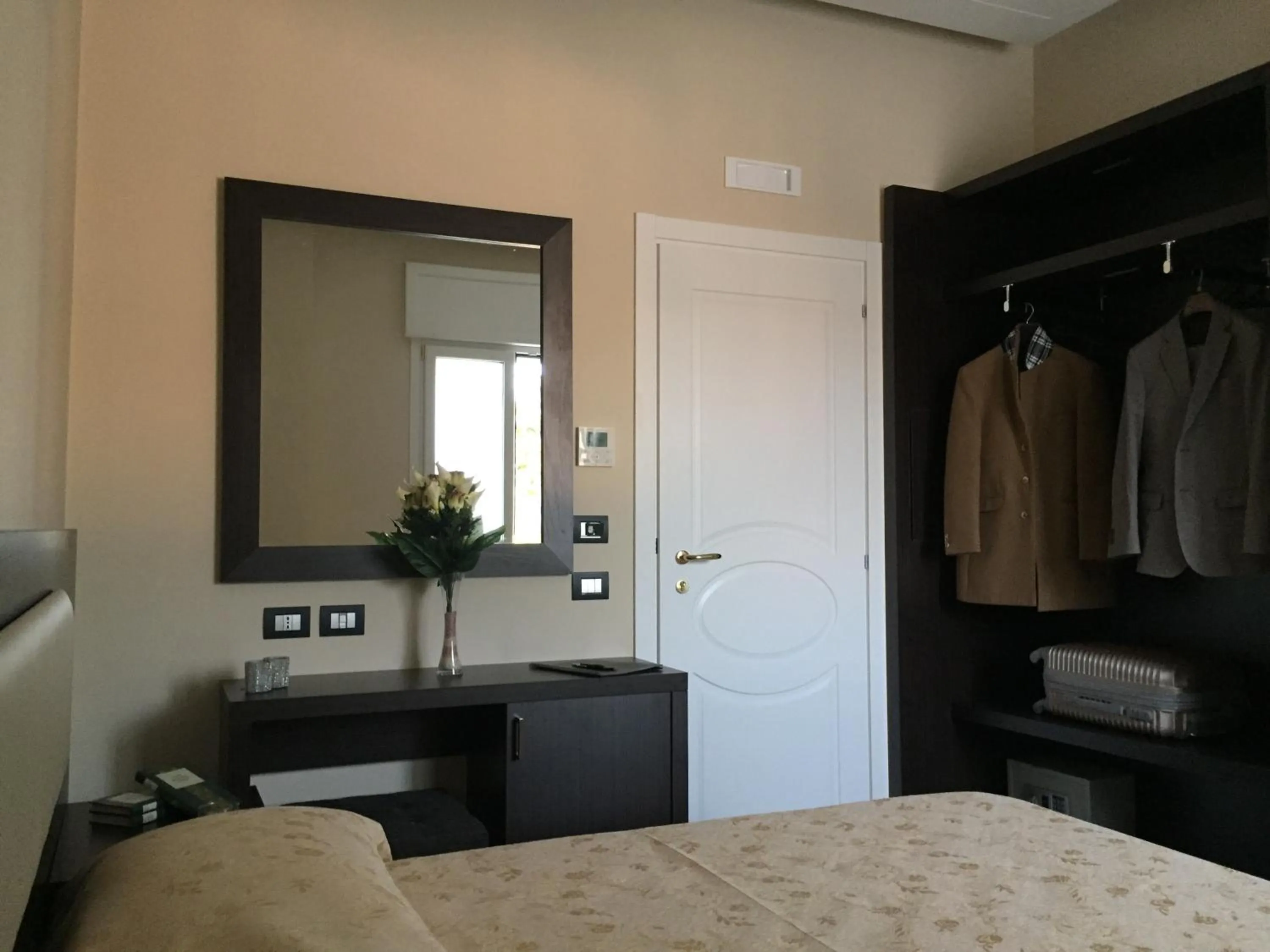 Bed in Grand Hotel Royal