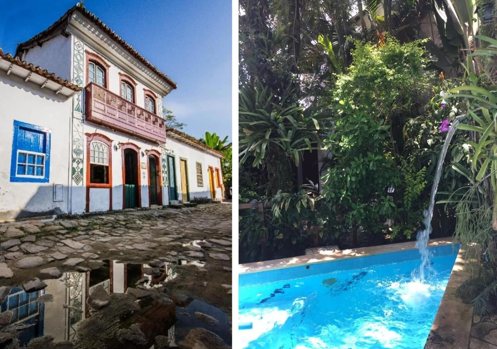 Property building in Pousada Arte Colonial - Casarão Histórico do Séc XVIII - Lancha Própria